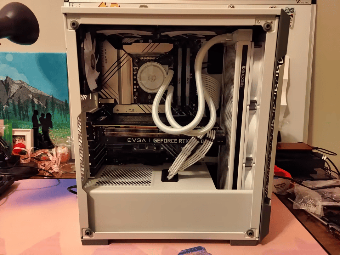 稜鏡 Ryōkyō | White 12600K + 3070 Ti Gaming PC