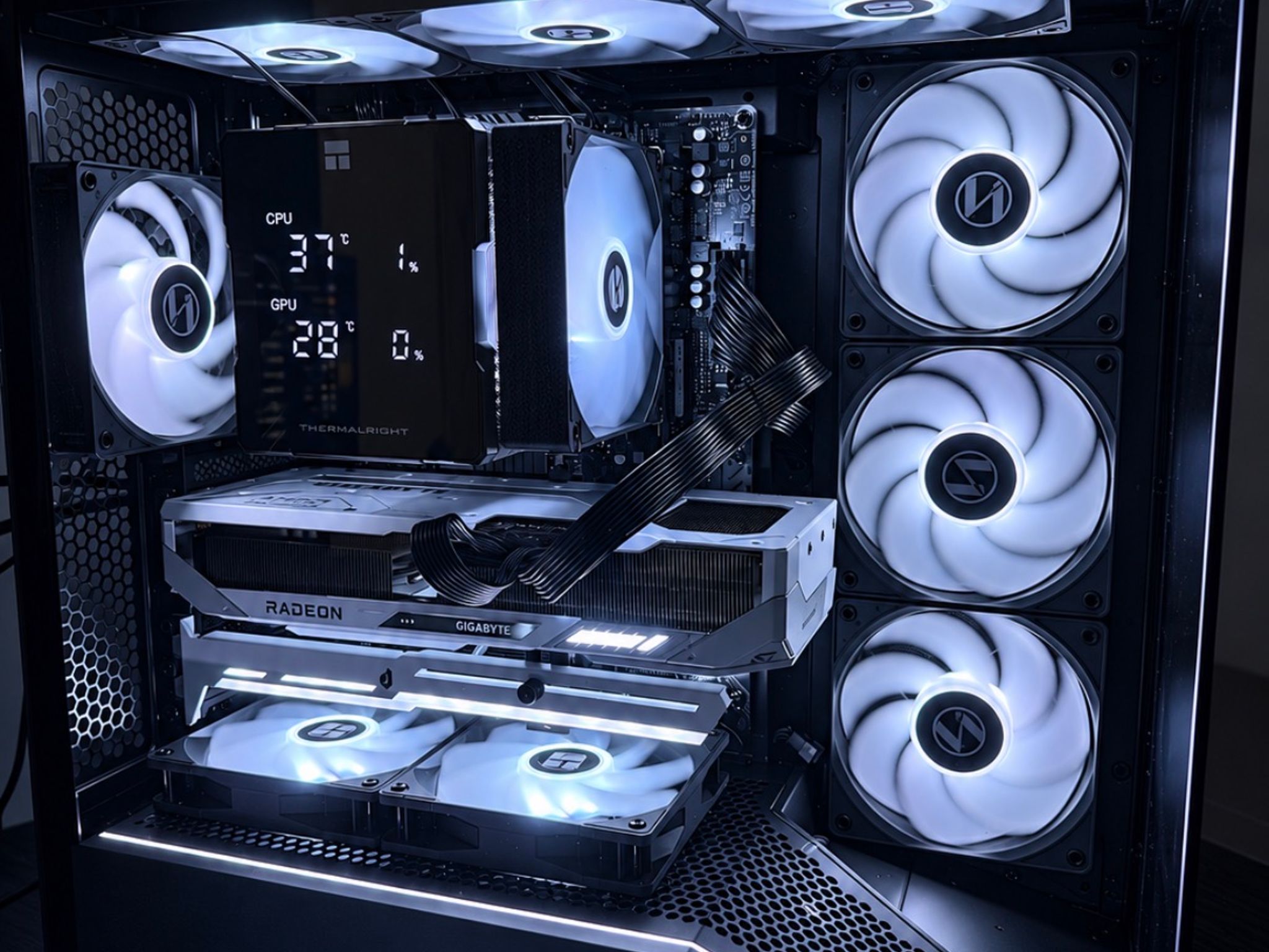 Gigabyte Radeon RX 9070 XT OC Custom Gaming PC - Ryzen 7 5800X3D, 32GB RAM, 3TB SSD Storage