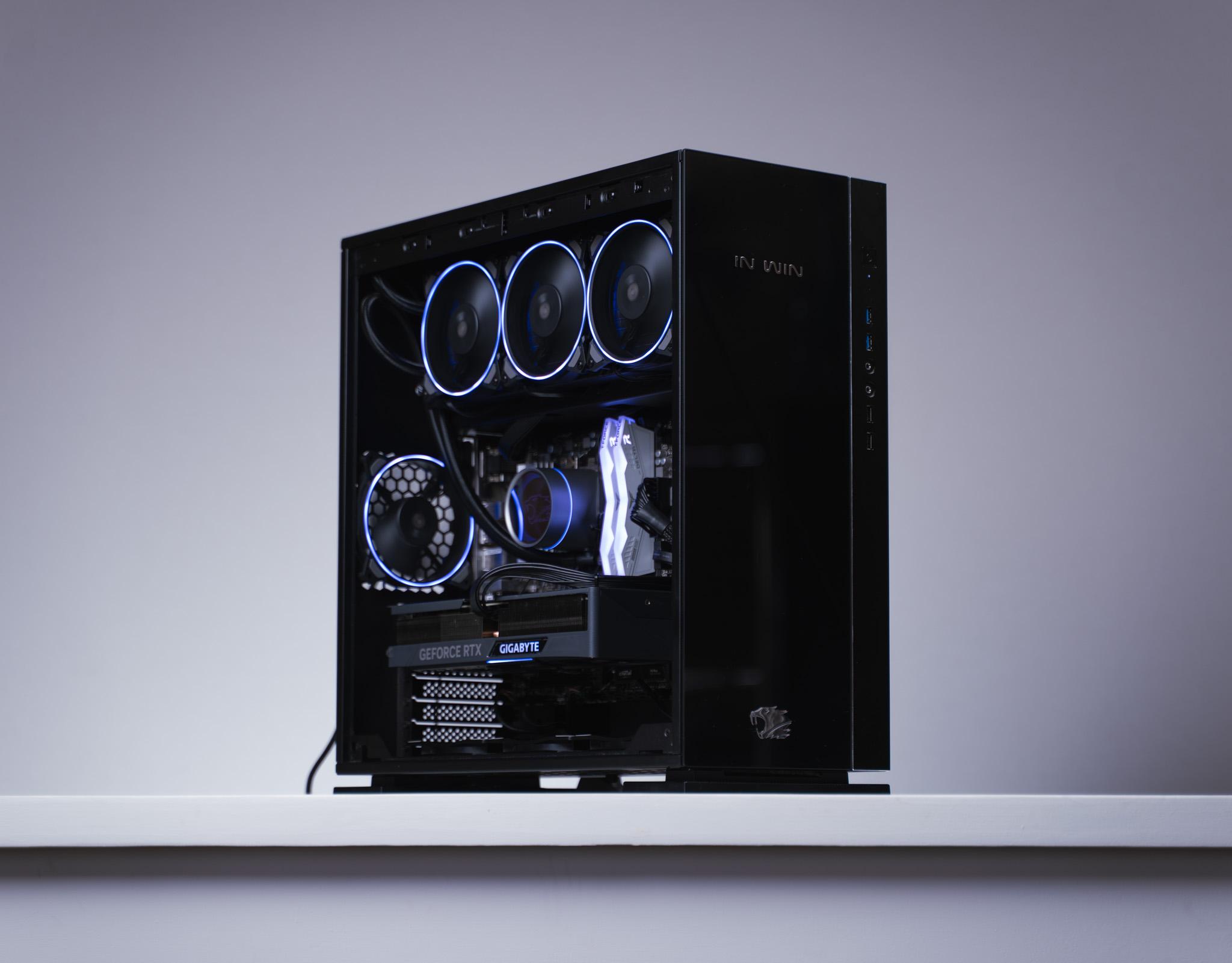 RTX 4070 Ti Ryzen 7 7700X 2TB 32GB Windows 11 Pro Gaming Workstation PC