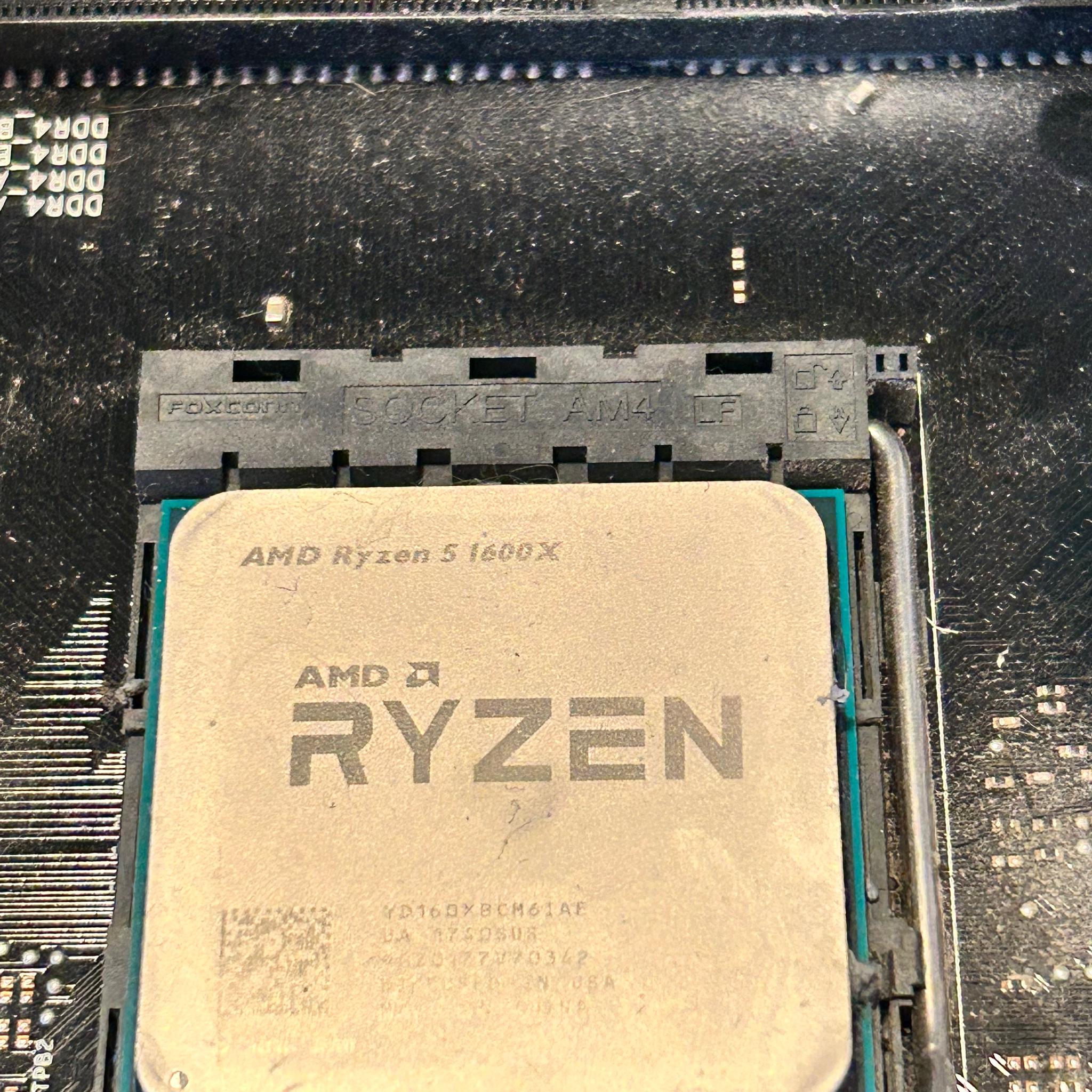 ASRock AB350 Pro 4 MB, Ryzen 5 1600x and tower cooler