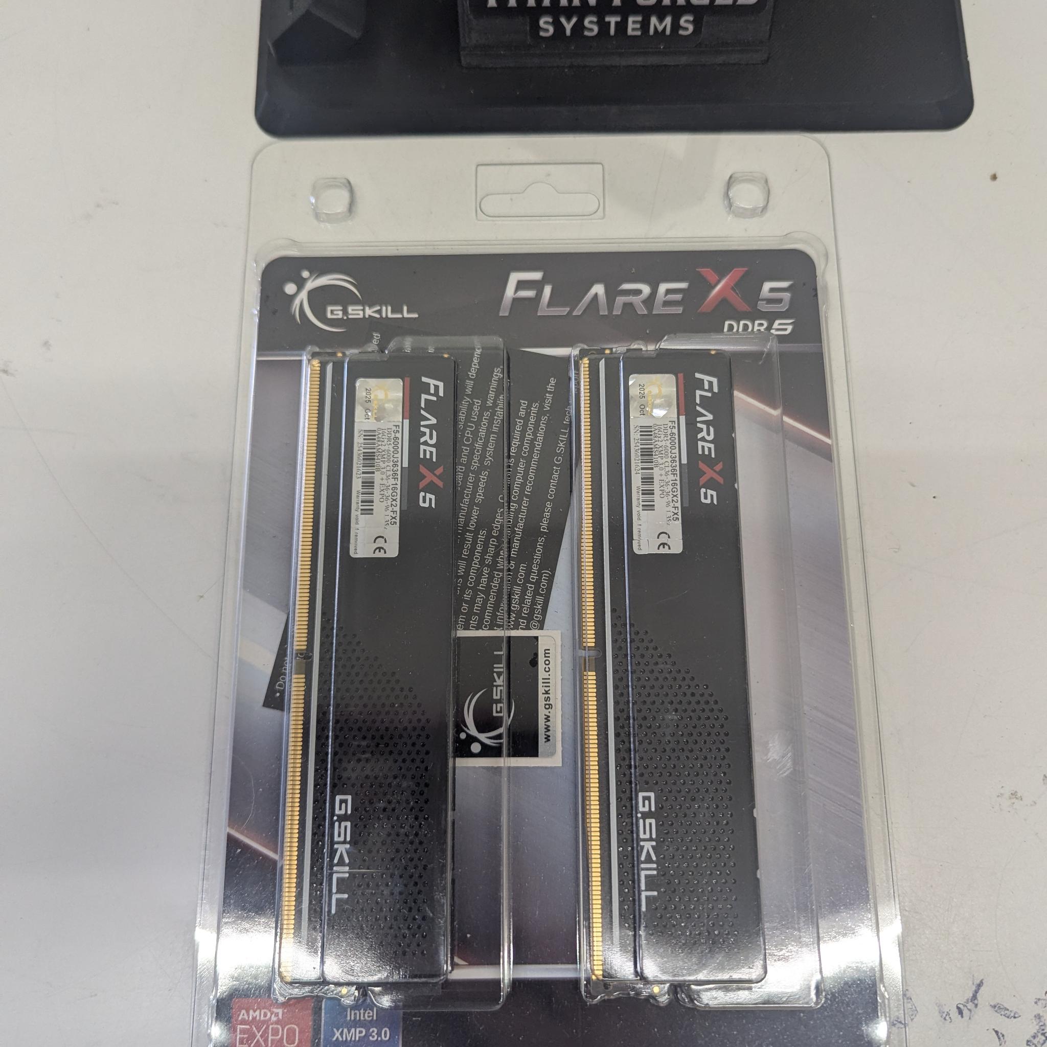 🔥 32GB 6000MHz | G.Skill Flare X5 DDR5 Kit