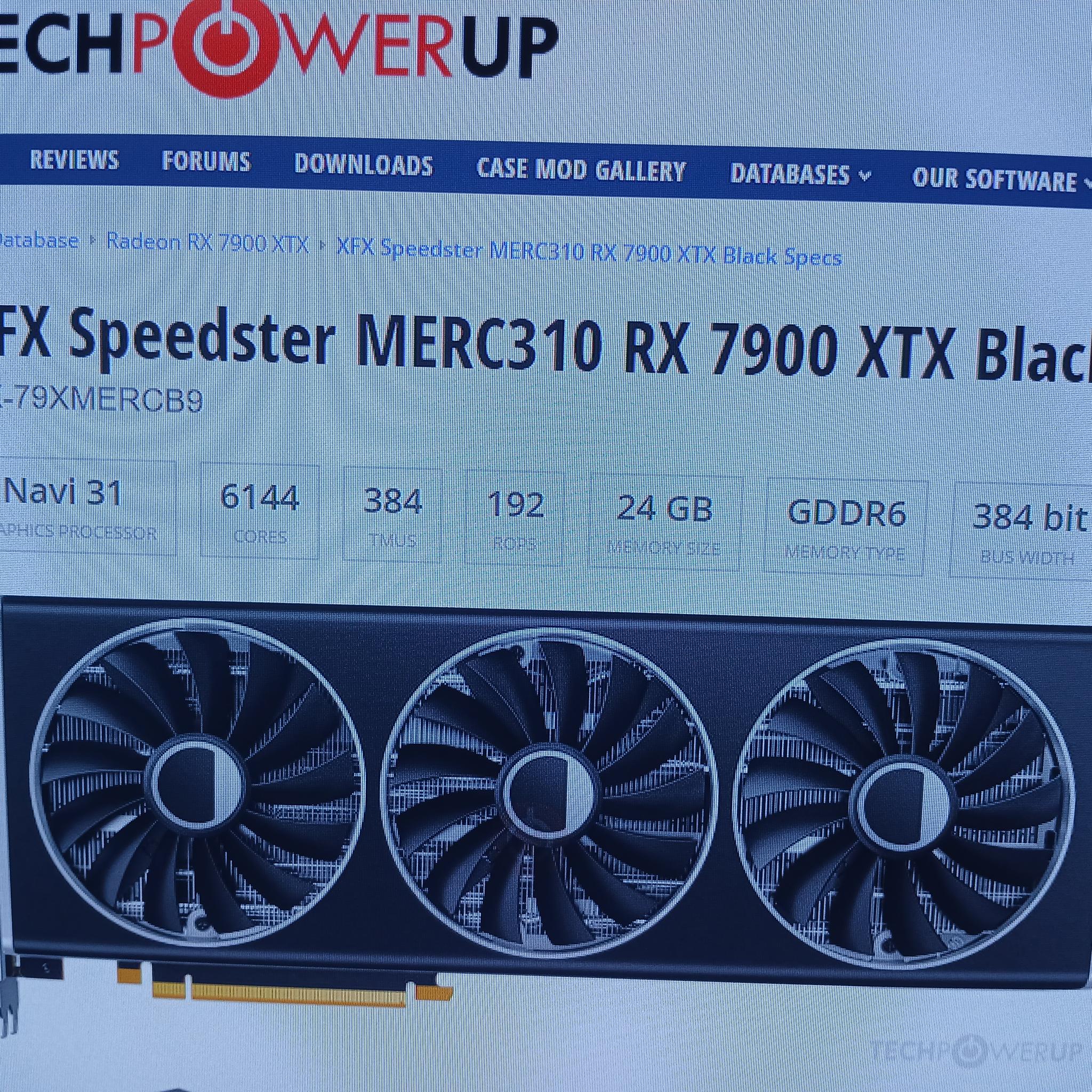 XFX Speedster MERC 310 Radeon RX 7900 XTX