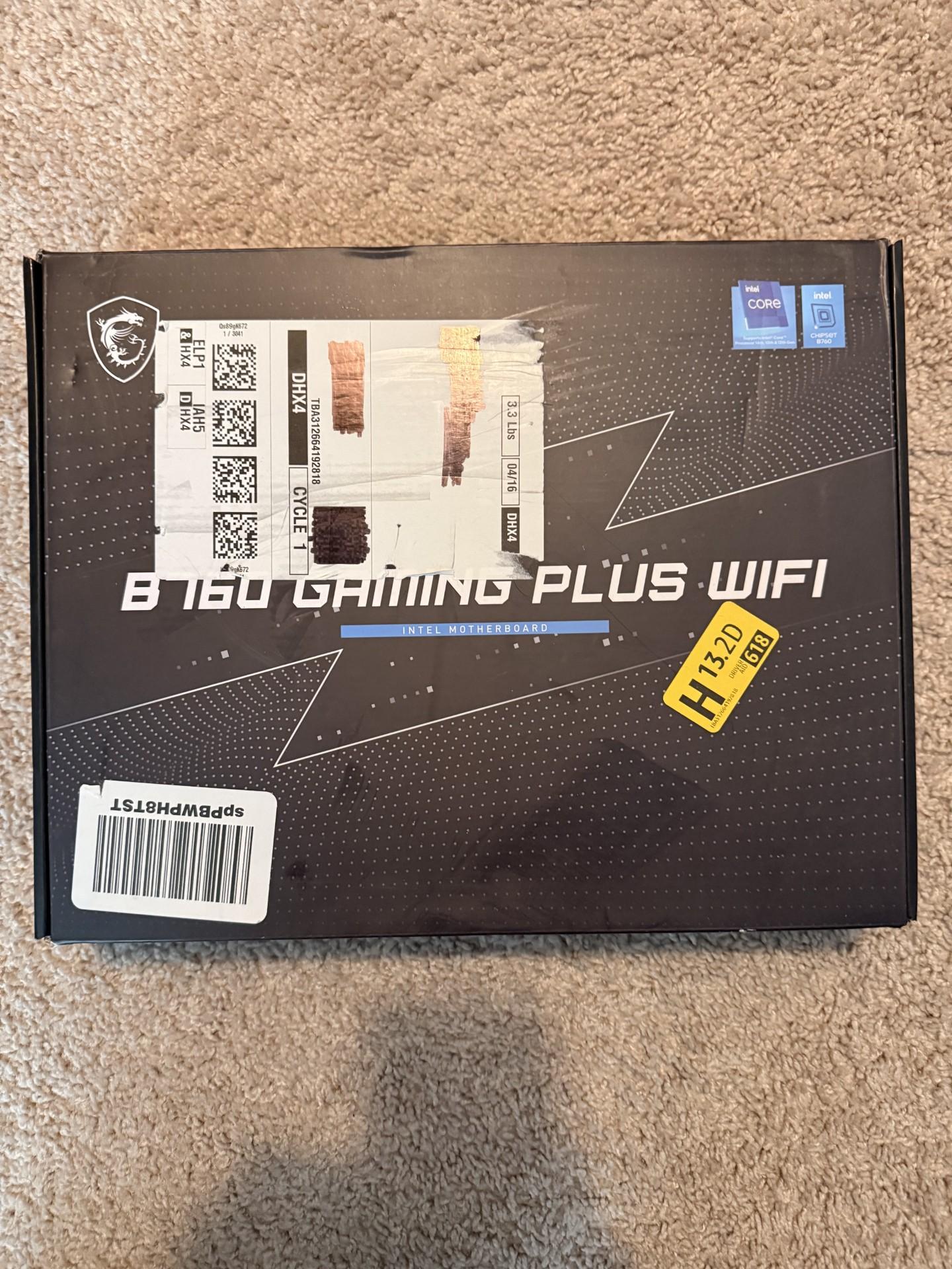 MSI B760 GAMING PLUS WIFI