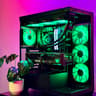 Dominator Super Gaming PC | Asus 4080 SUPER OC 7800x3D WD Black 2TB Corsair 32GB DDR5 Corsair 1000w