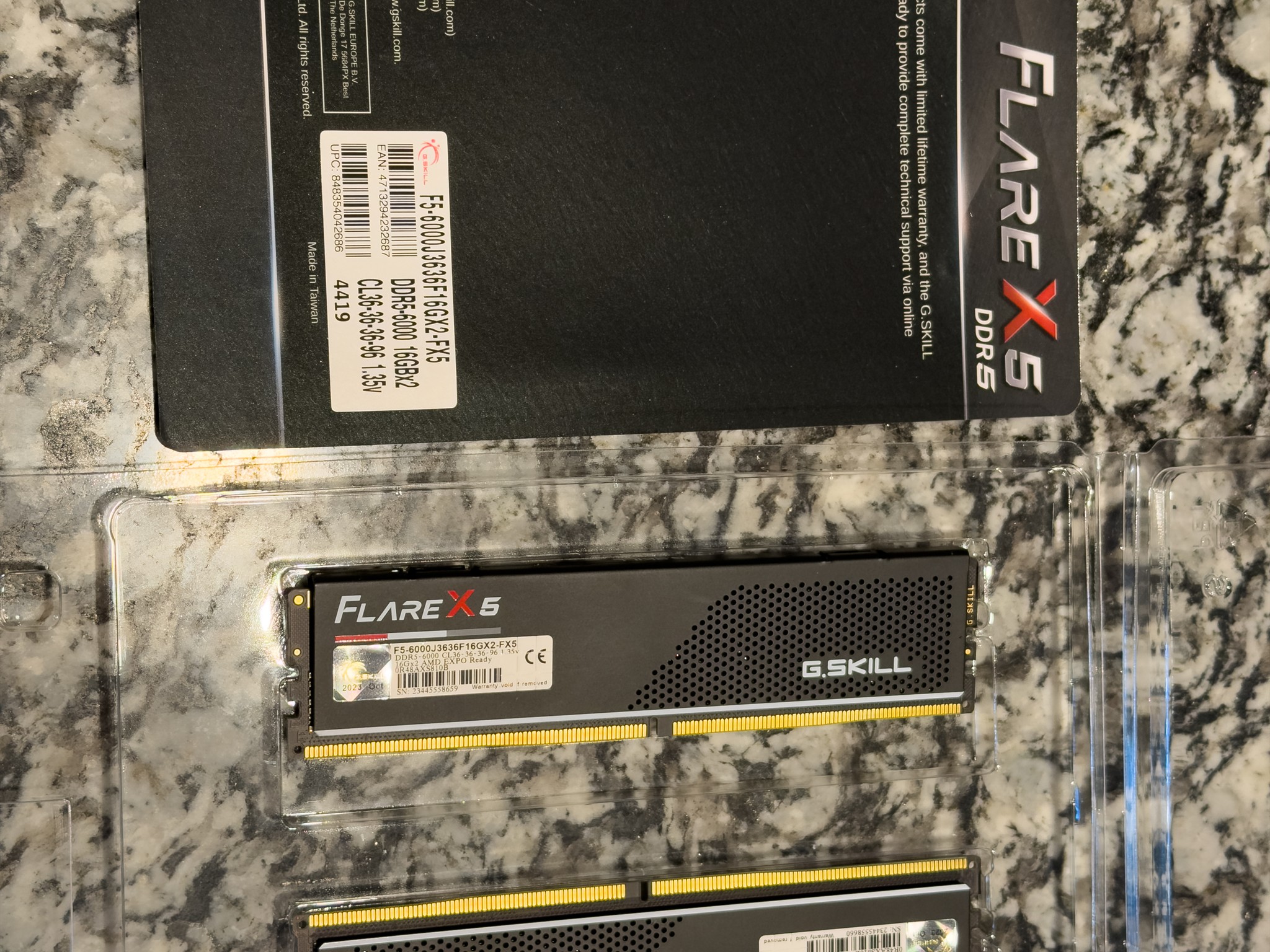 G.SKILL Flare X5 2x16GB DDR5-6000 Desktop RAM (Used)