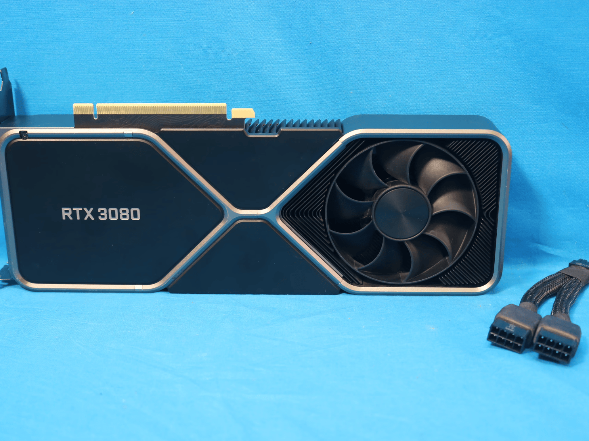 NVIDIA GeForce RTX 3080 Founders Edition 10GB GDDR6X PCIe 4.0 x16 Desktop GPU 