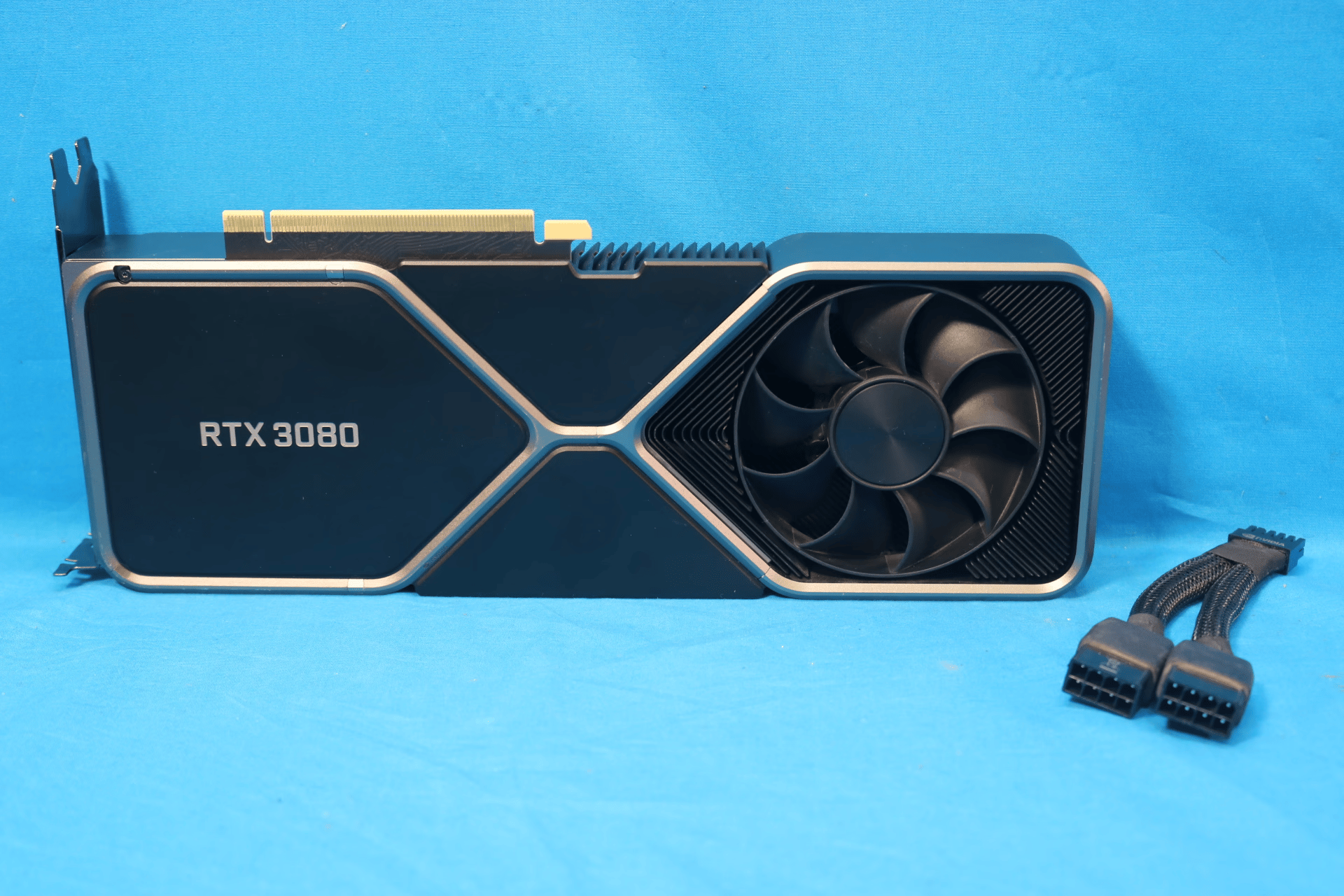NVIDIA GeForce RTX 3080 Founders Edition 10GB GDDR6X PCIe 4.0 x16 Desktop GPU 