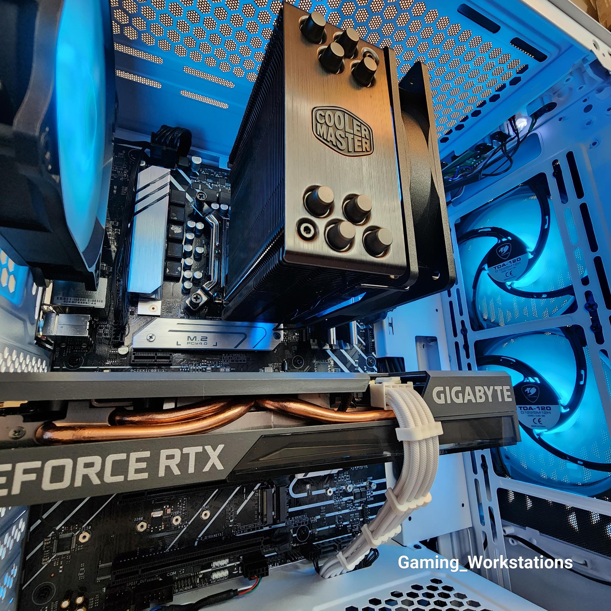 💙🤍RTX 3060 | Core i3 12100F | 16GB 3200MHz | 1TB SSD