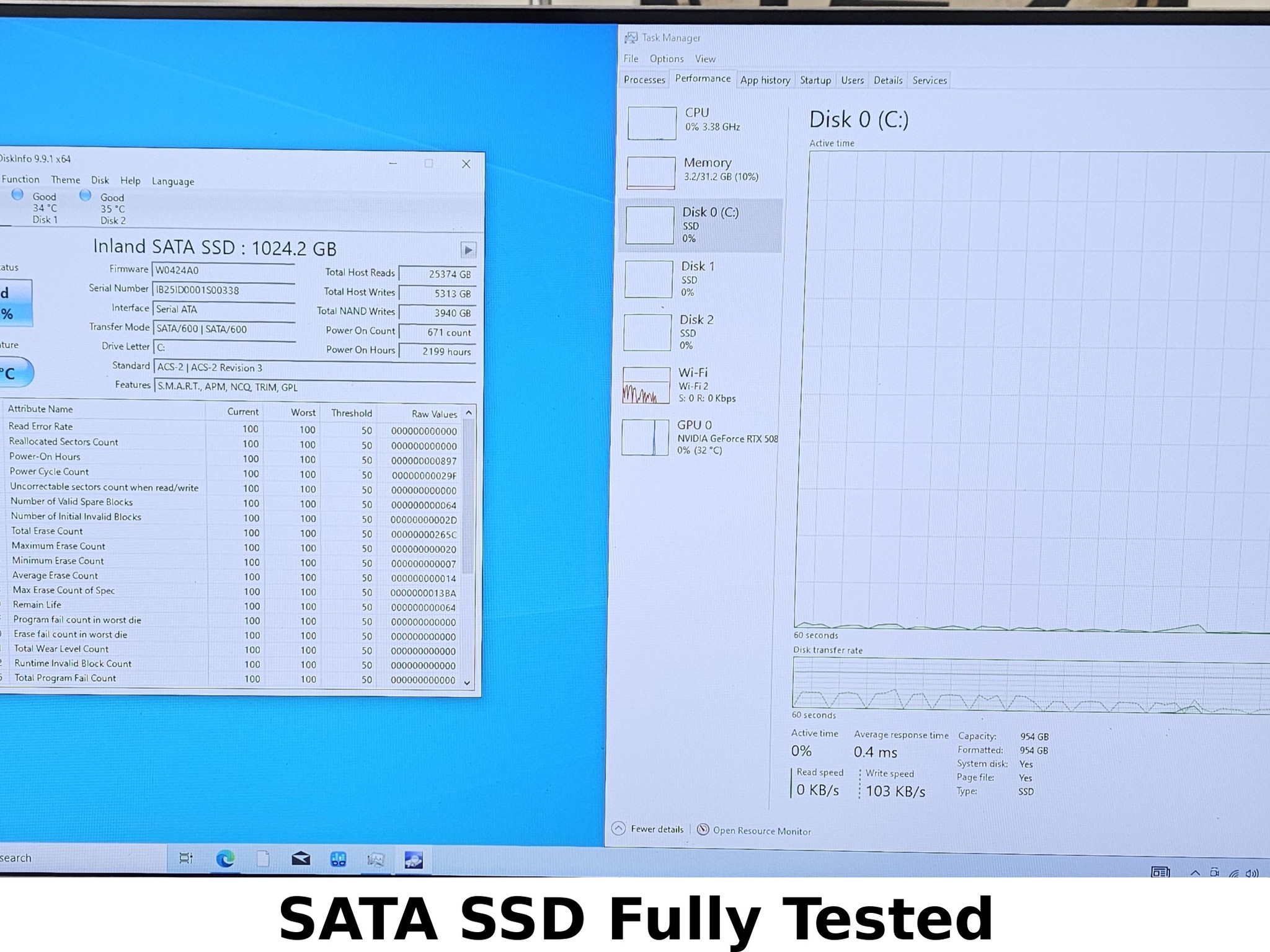 1TB 2.5" SATA SSD Inland