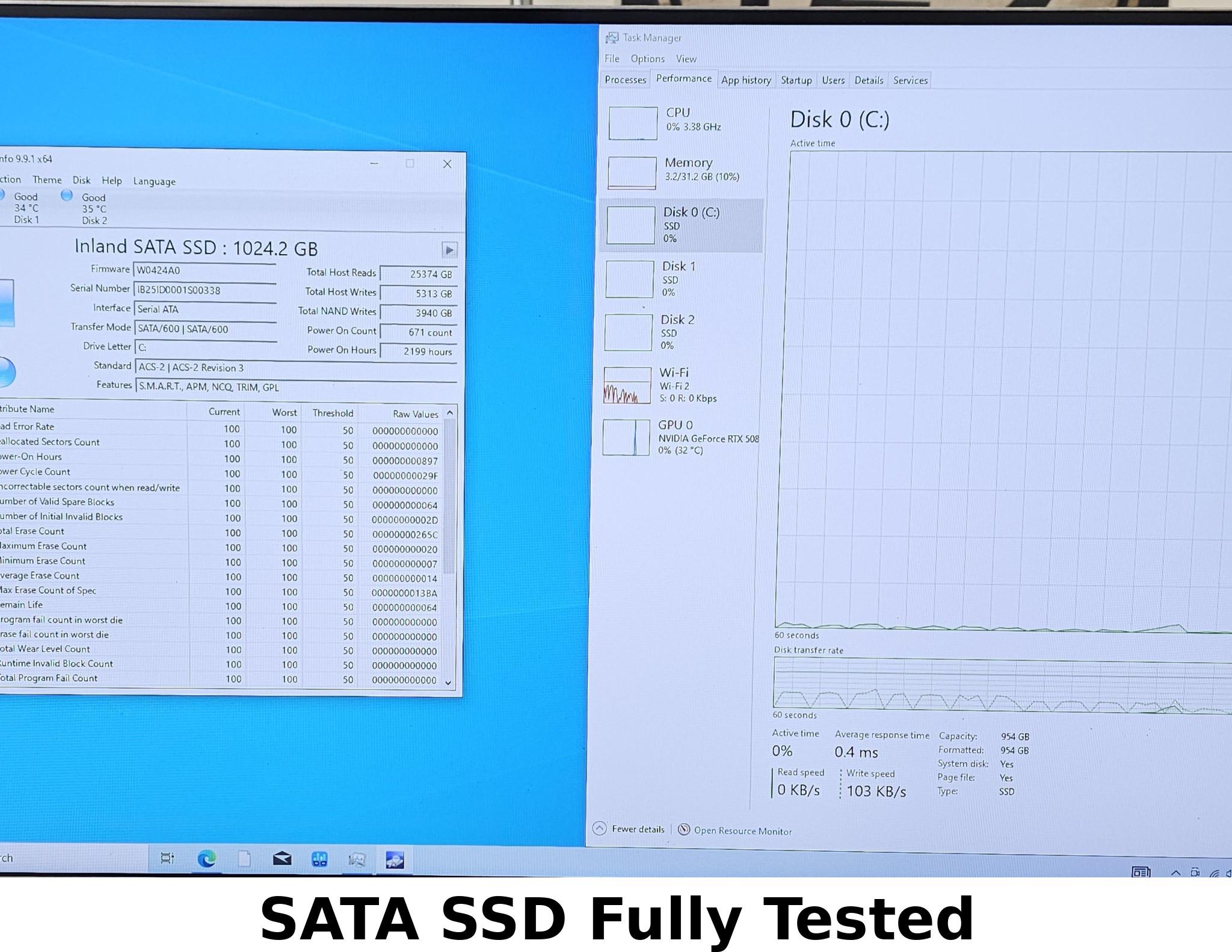 1TB 2.5" SATA SSD Inland
