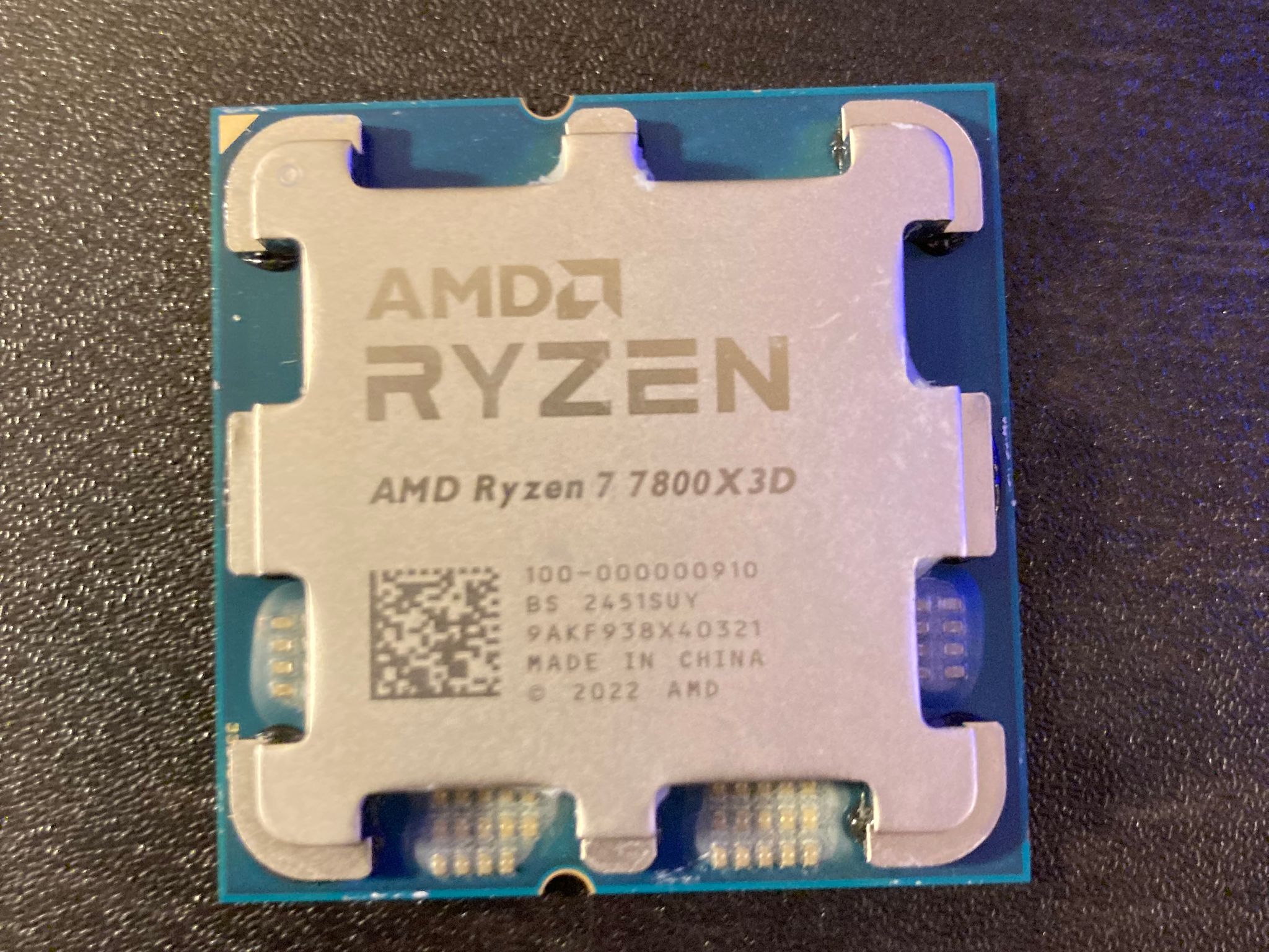 AMD Ryzen 7 7800X3D 8-Core Processor with 3D-V Cache