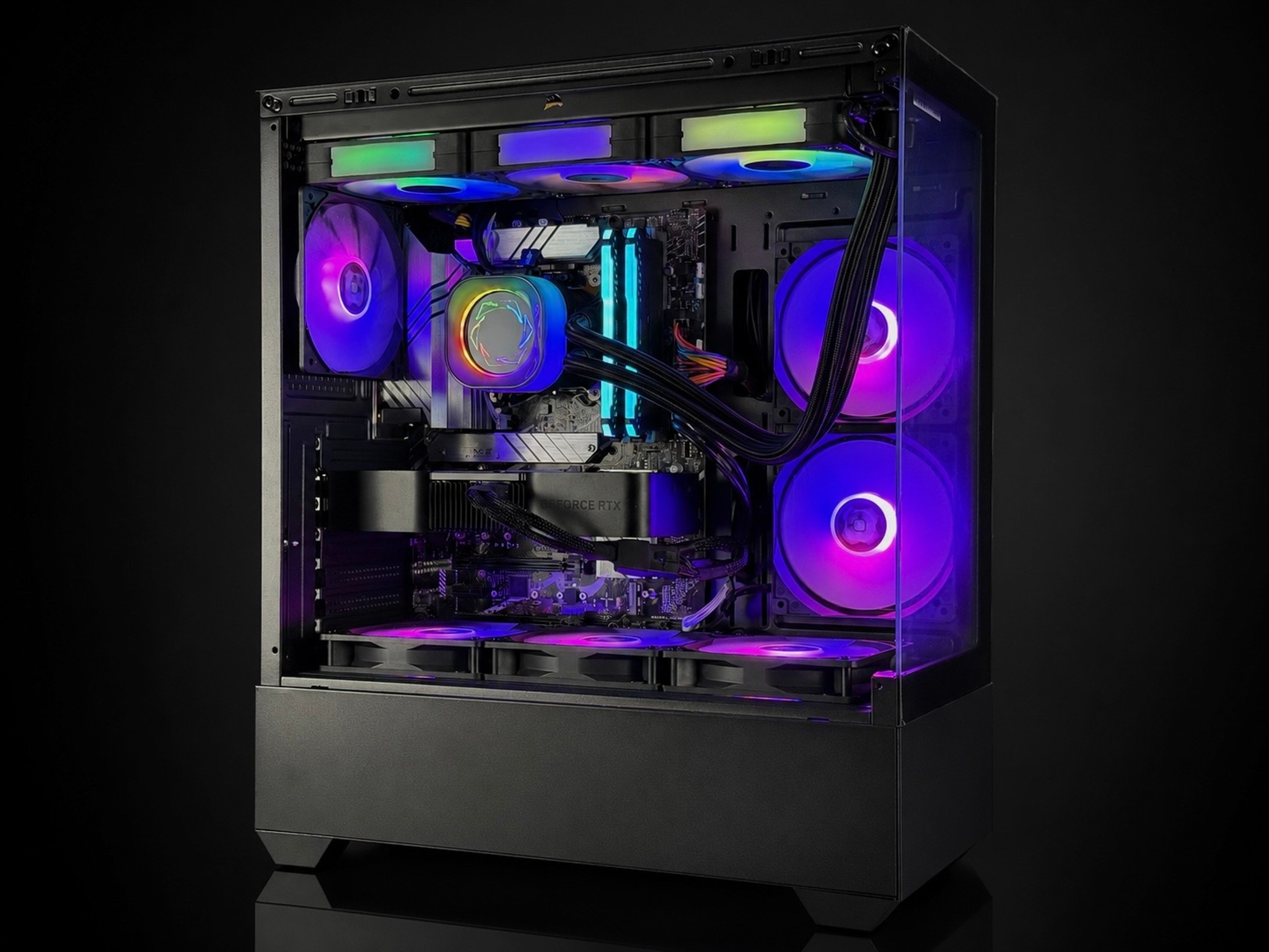 🟣 NOVA Gaming PC | RTX 4070 Super | i5-14600k | 32gb | 1tb NVME | Custom LCD AIO | Free Shipping