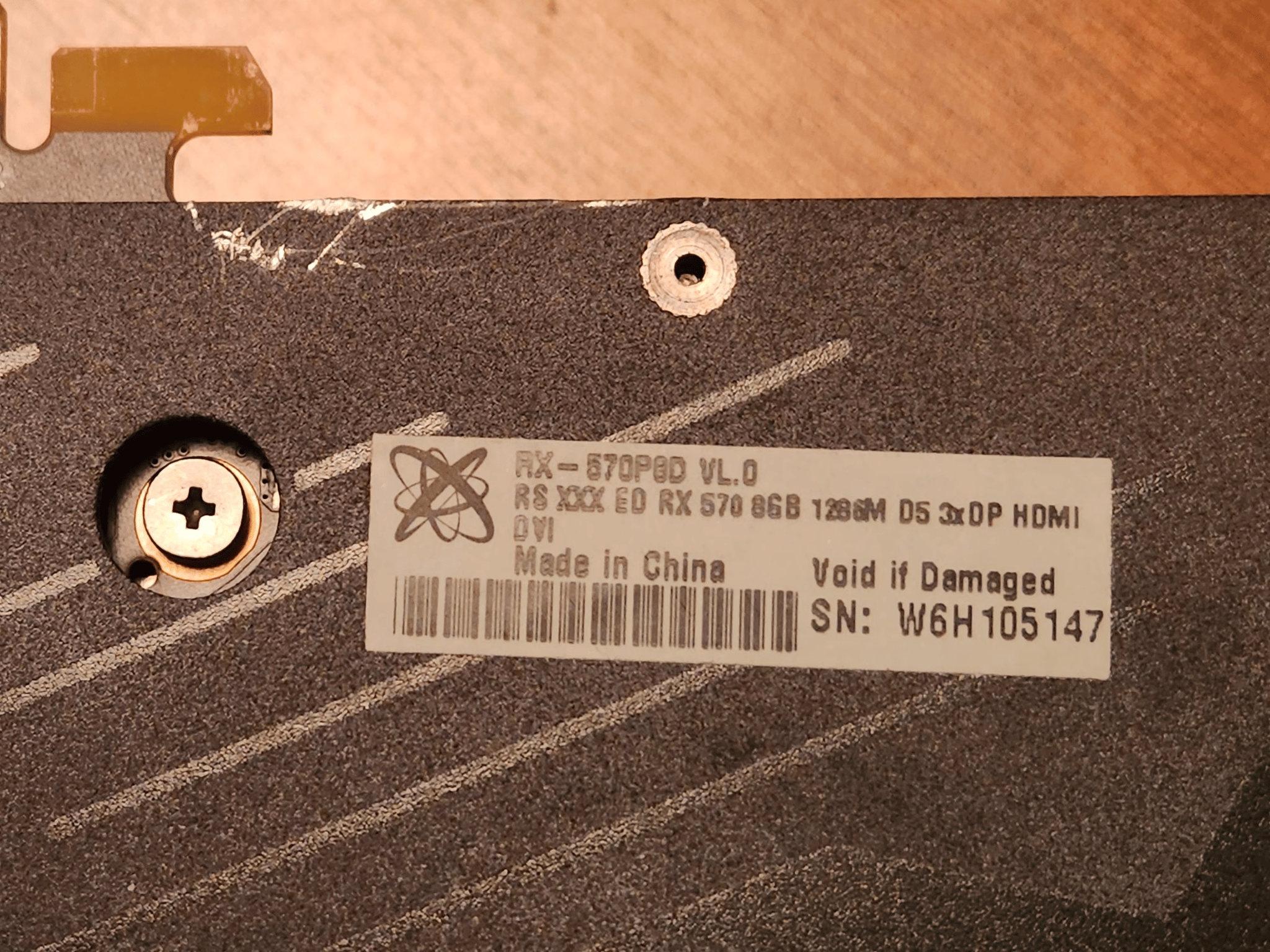 AMD XFX  RX570 8GB