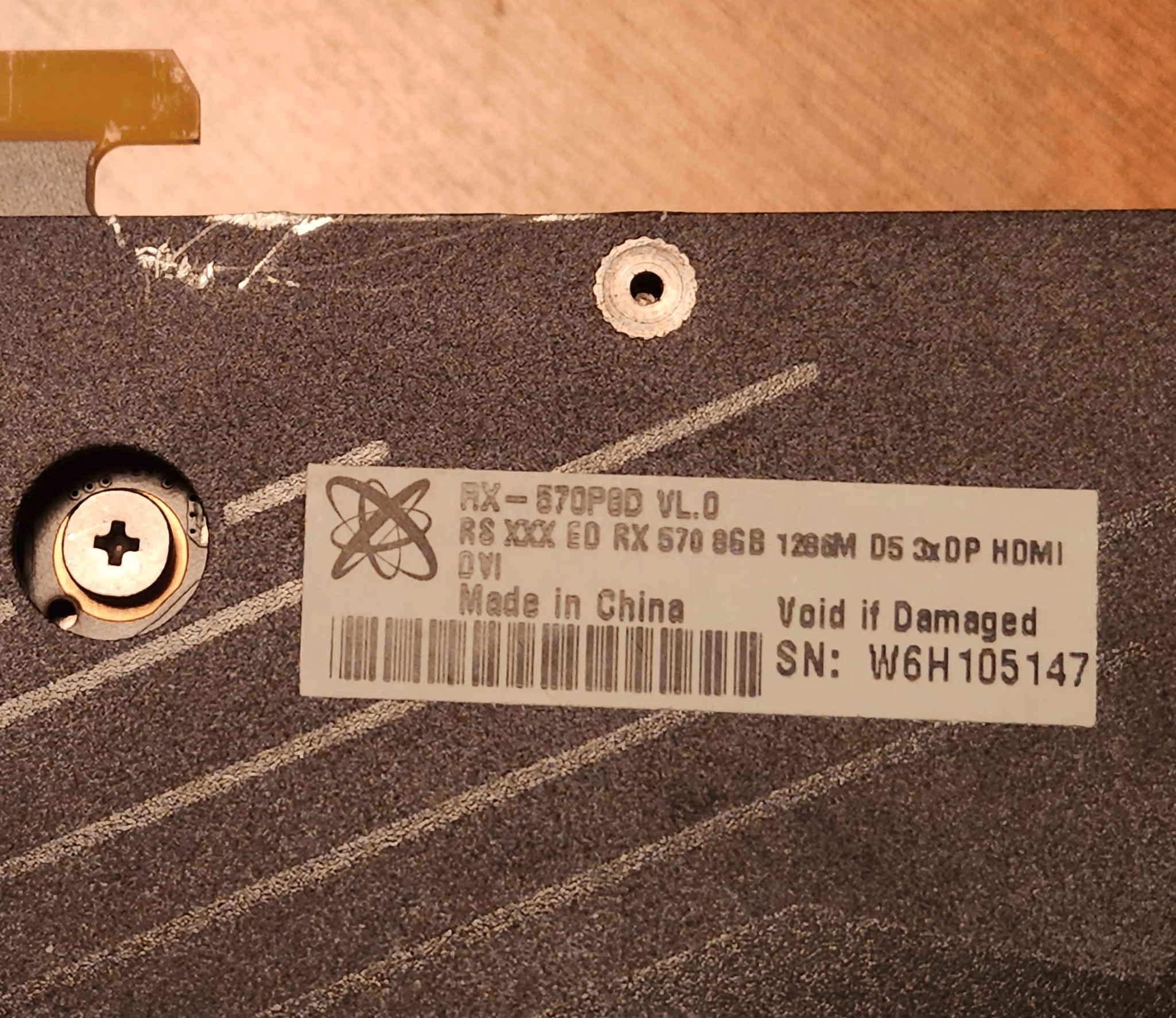 AMD XFX  RX570 8GB