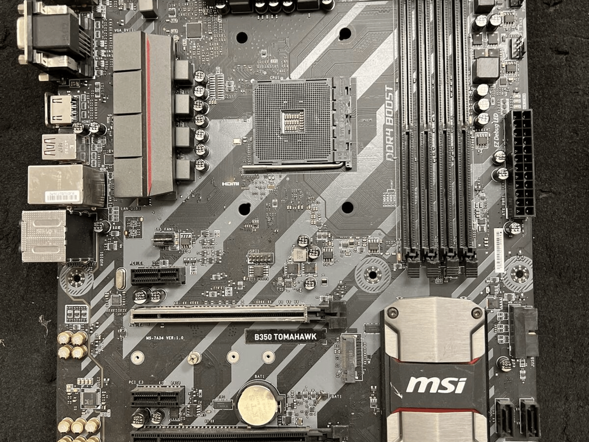 MSI B350 Tomahawk Motherboard (For Omar)