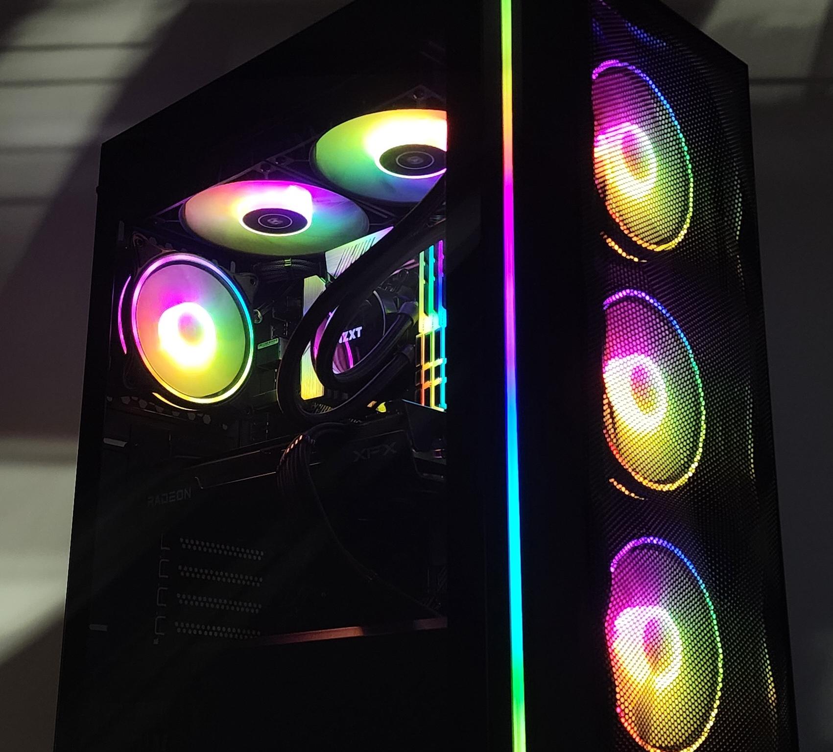 Gaming PC Ryzen 9 5950X 32GB RAM 1TB SSD RX 7600 XT 16GB Windows 11 PC