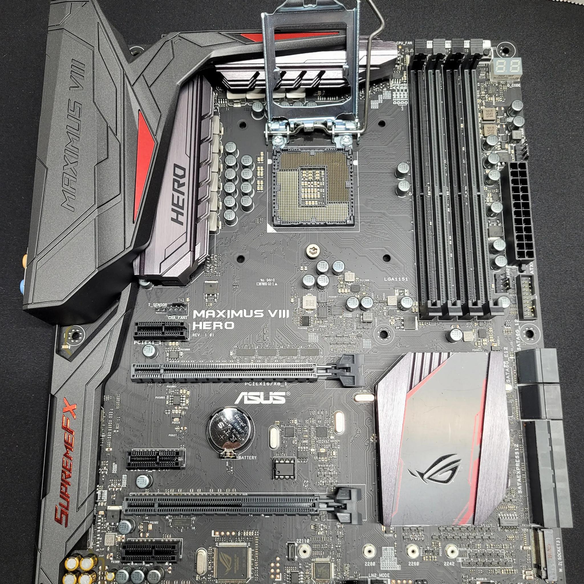 ROG Strix Maximus VIII Hero Z170 - *READ DESCRIPTION*