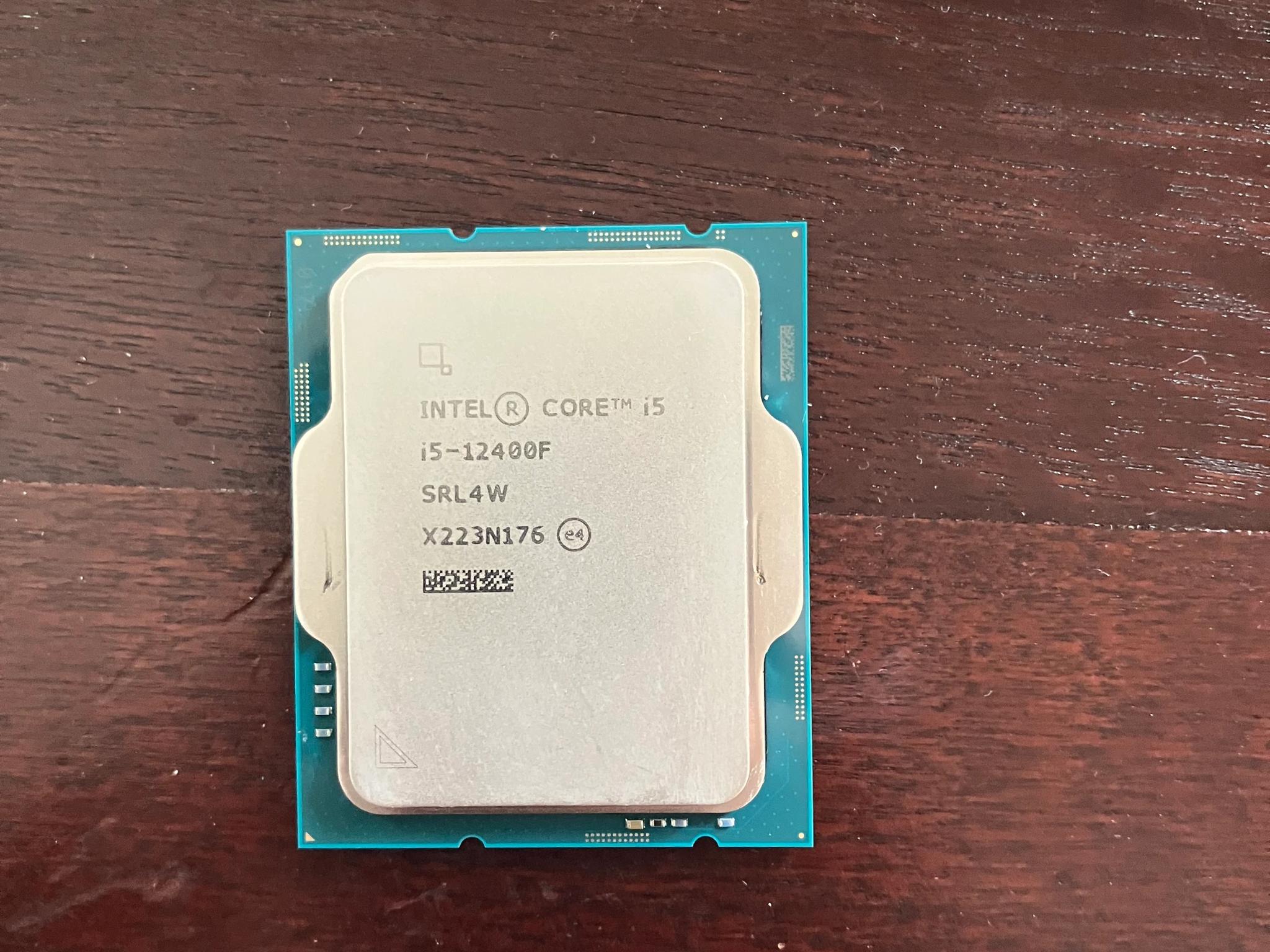 Intel core i5 12400F