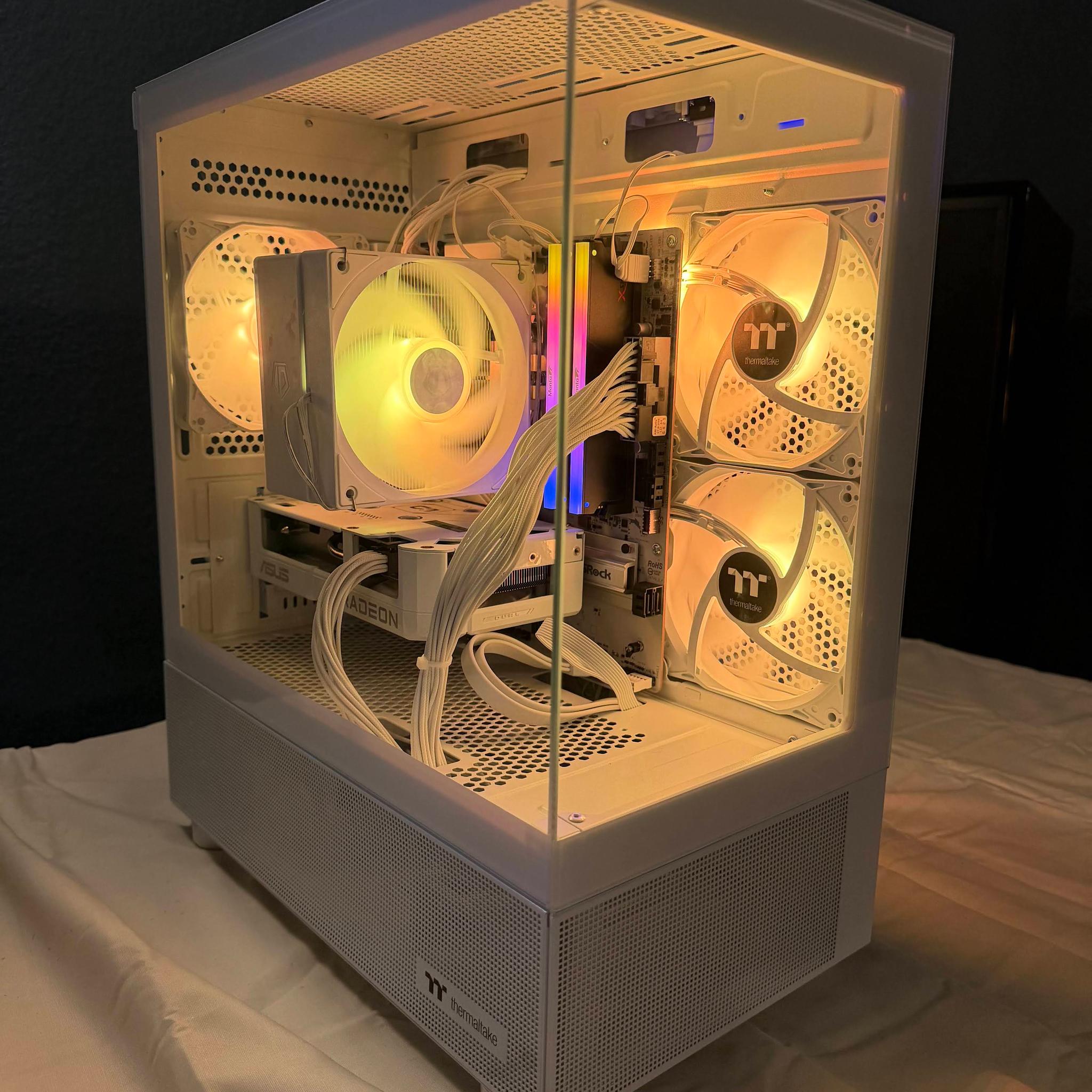 Brand New Custom Gaming PC | RX 9060 XT 16GB | Ryzen 5 9600X | 32 GB DDR5 RAM | 2TB NVMe SSD Gen 5