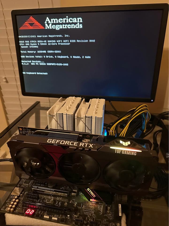 ASUS RTX 3080 TUF GAMING OC Edition Graphics Card- PCIe 4.0, 10GB GDDR6X