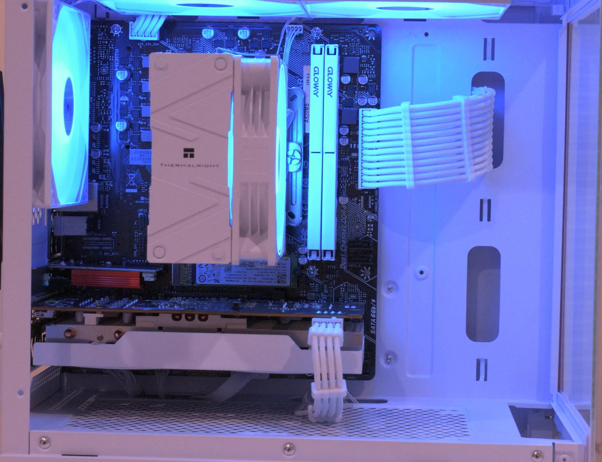 1080p Beast | Ryzen 5 3600 | RX 6600 8GB | 32GB DDR4 | 1TB nVME SSD | 1080p White RGB Gaming PC