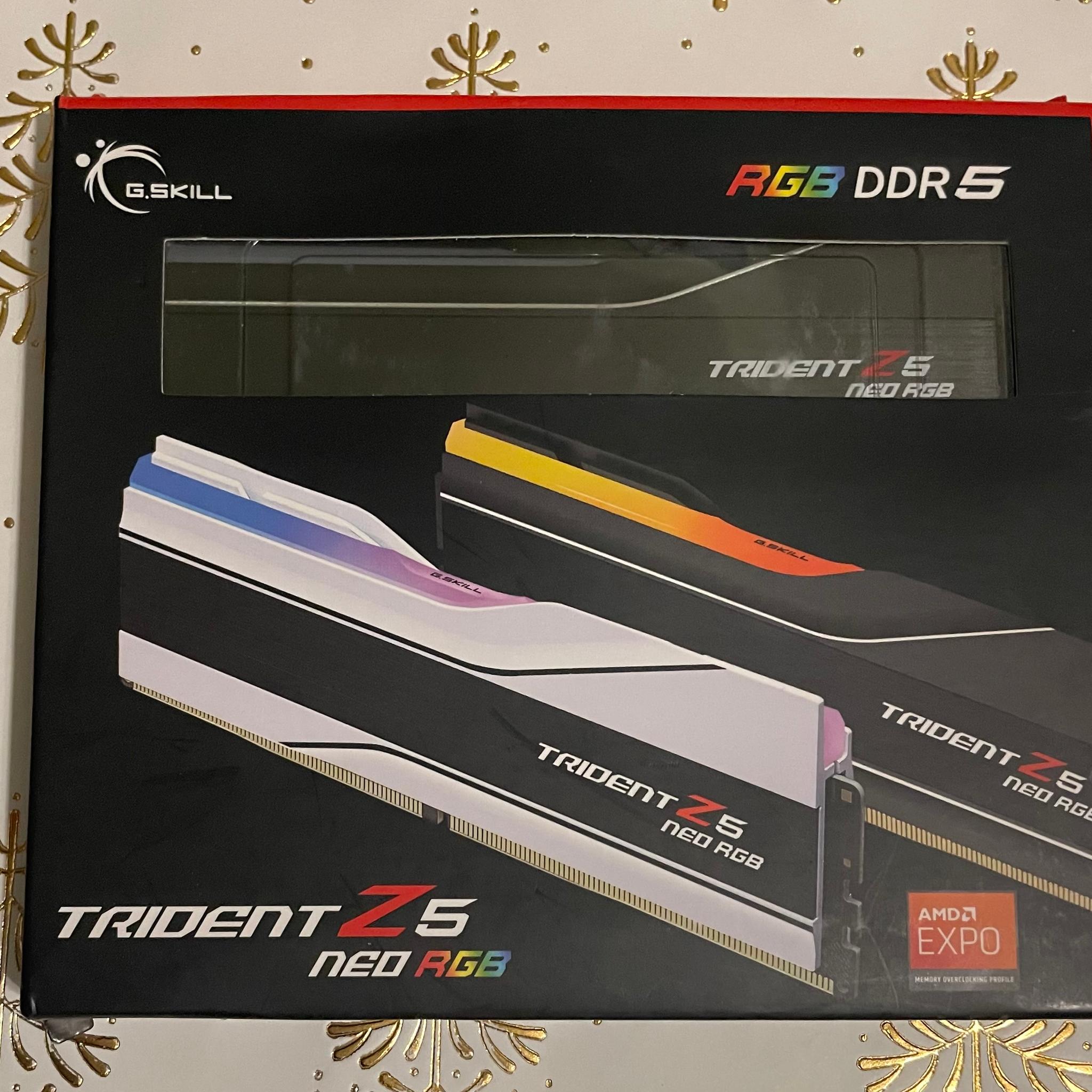 Trident Z5 Neo 32GB DDR5 RAM cl30 6000MT/s RGB