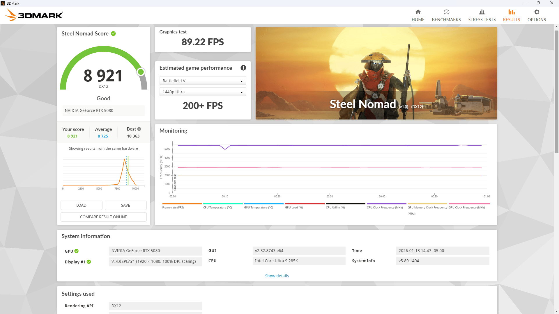 RTX 5080 | Core Ultra 9 285K | 32 GB DDR5 | 2TB Gen4 NVMe | 850W Gold