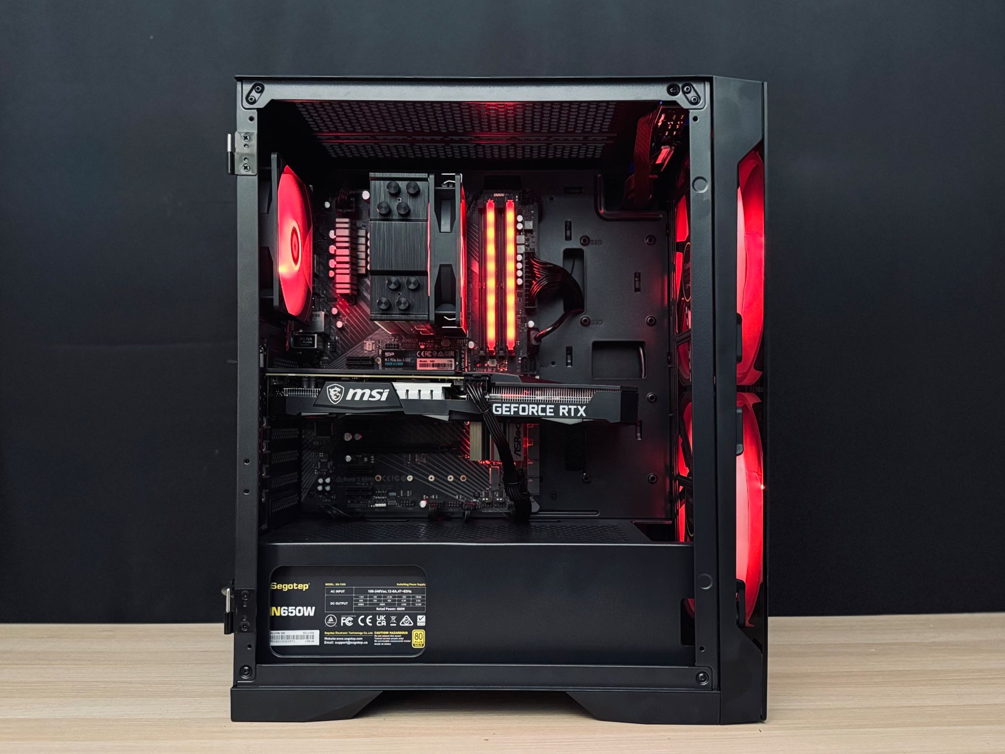 🔴Talon |RTX 3060 Ti, Ryzen 5 5500, 32GB DDR4 RAM, 1TB SSD, Gaming PC