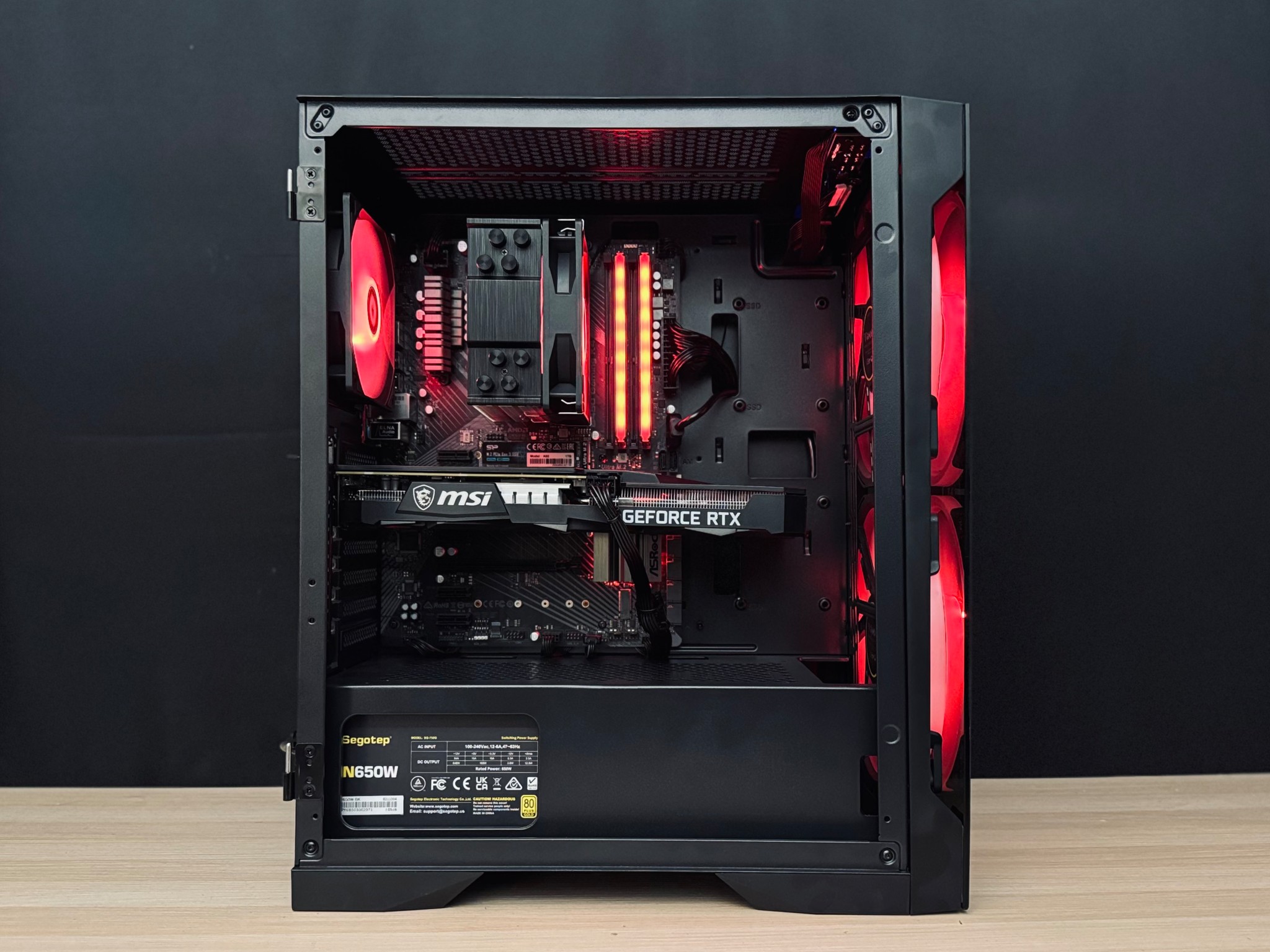🔴Talon |RTX 3060 Ti, Ryzen 5 5500, 32GB DDR4 RAM, 1TB SSD, Gaming PC