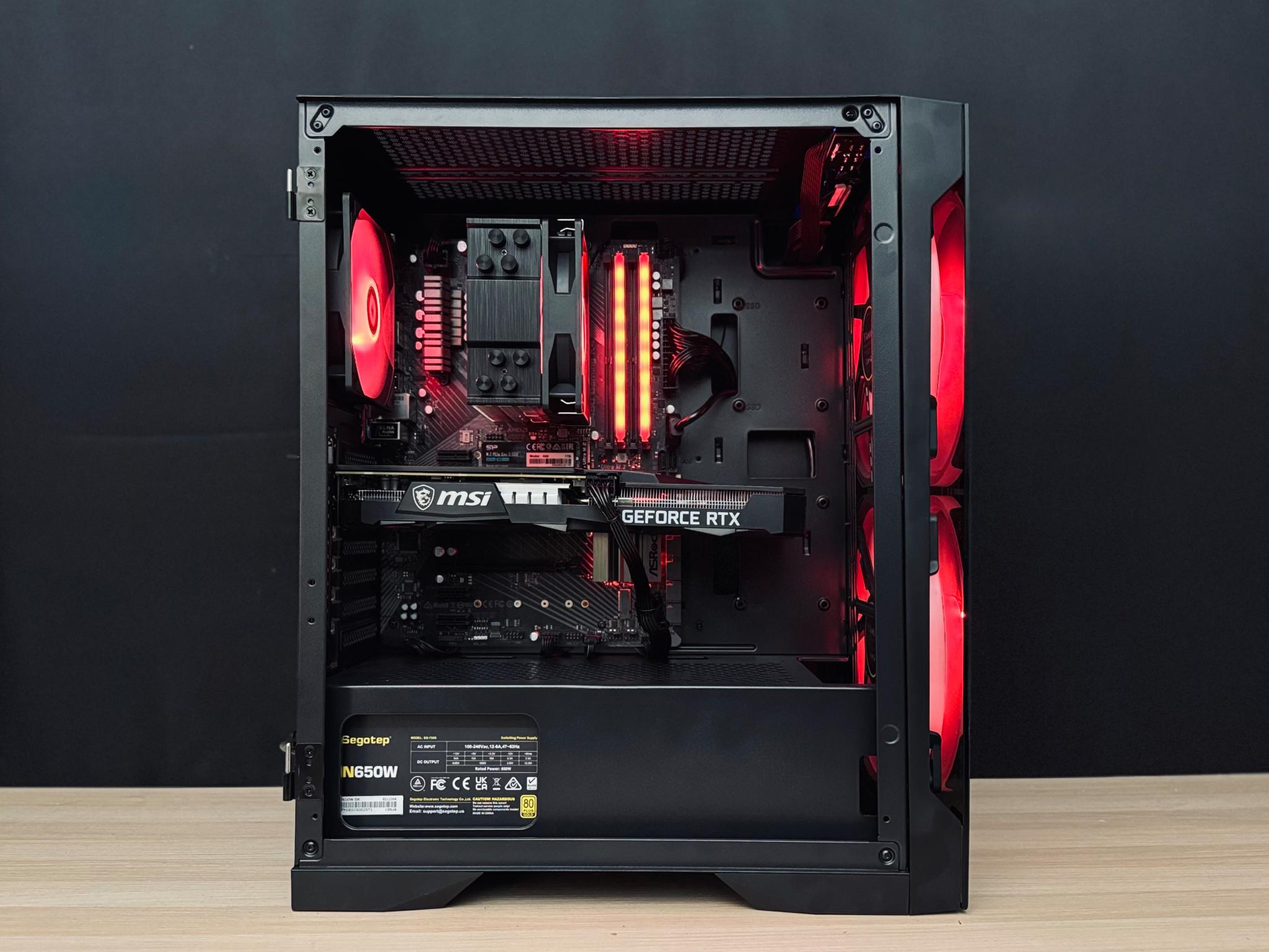🔴Talon |RTX 3060 Ti, Ryzen 5 5500, 32GB DDR4 RAM, 1TB SSD, Gaming PC