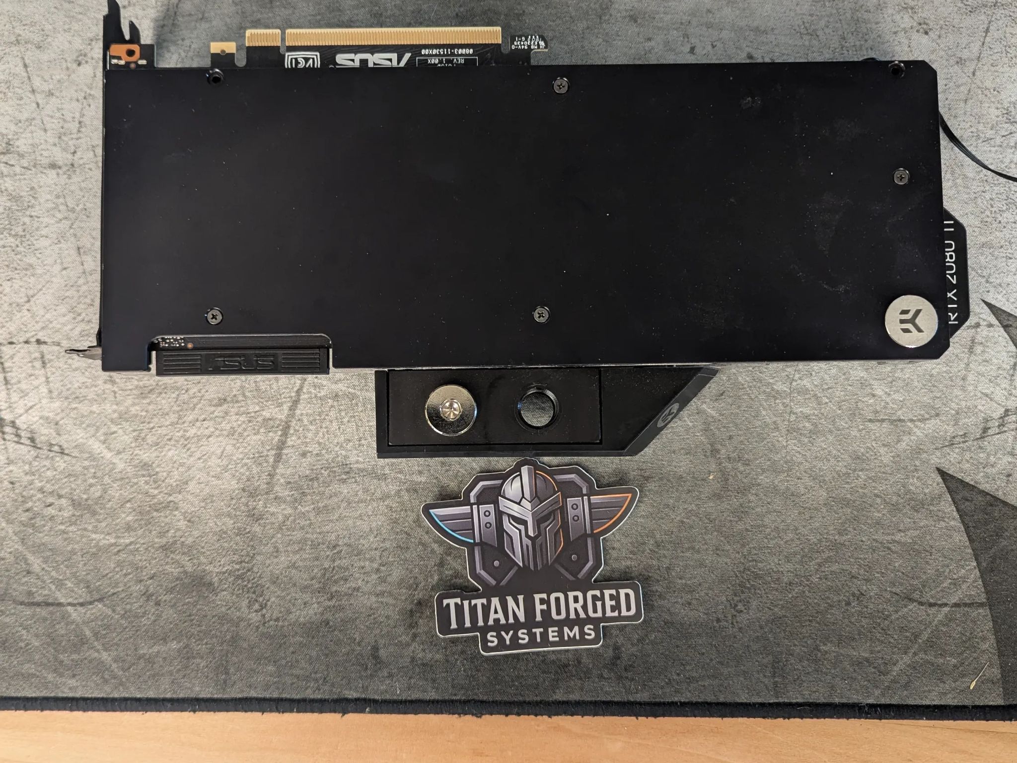 💧 ASUS 2080 Ti Dual + EK Waterblock – Liquid-Cooled 4K Monster
