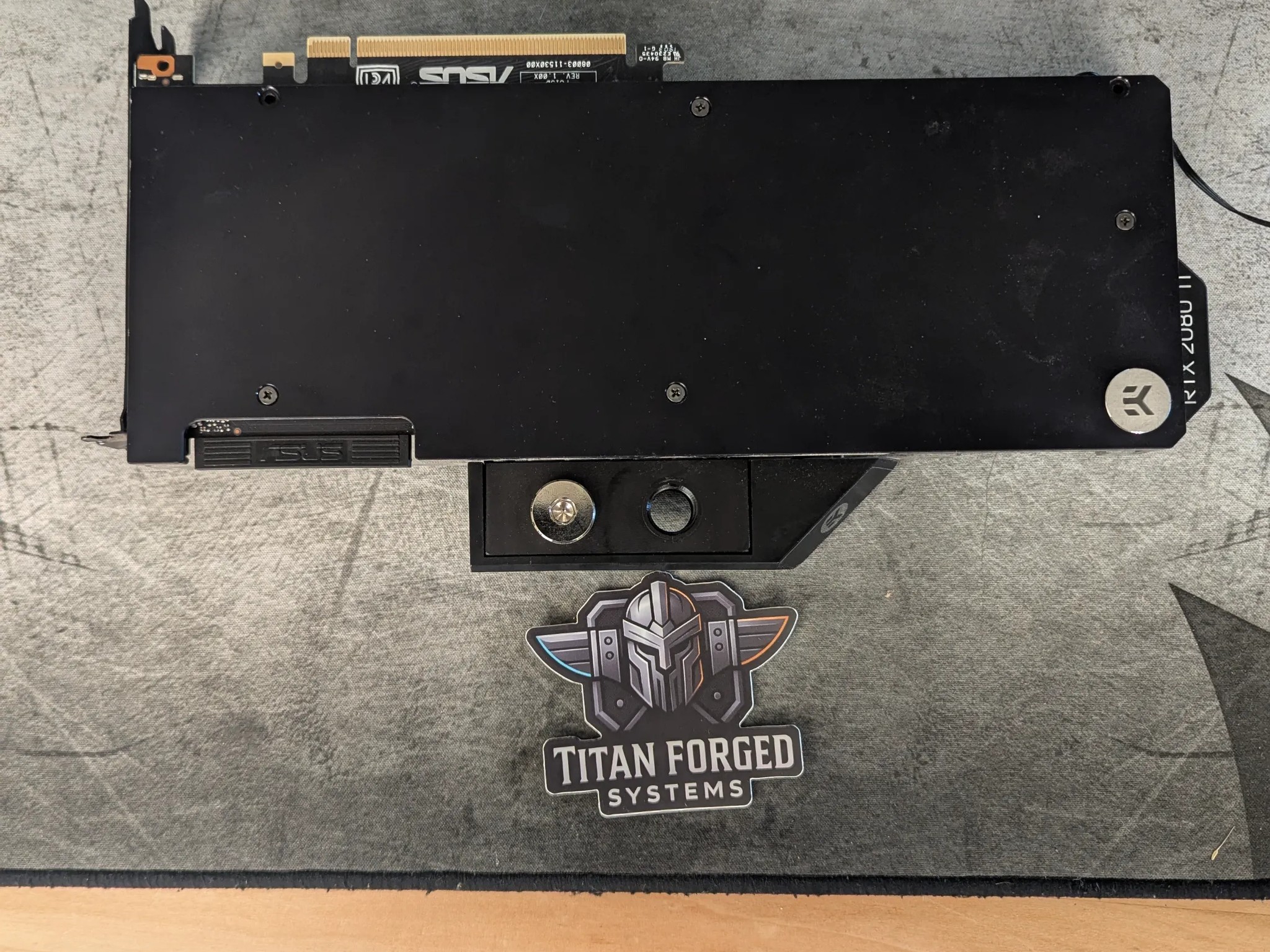 💧 ASUS 2080 Ti Dual + EK Waterblock – Liquid-Cooled 4K Monster