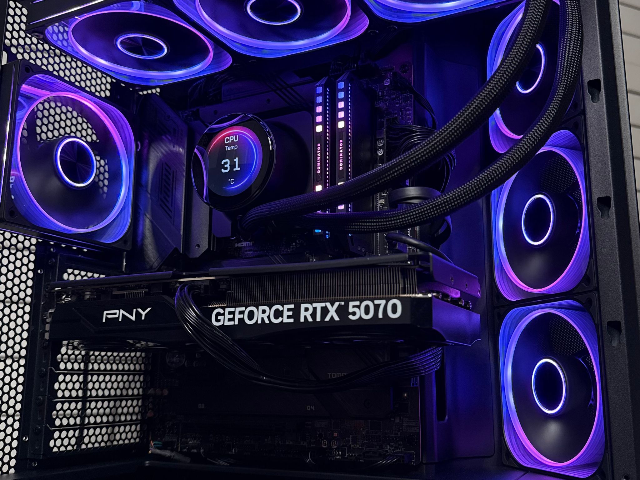 ✨💜 AORURA | RTX 5070 + i9-14900KF | 32GB RAM | 2TB Gen4 NVMe — Ultra High-End Gaming PC