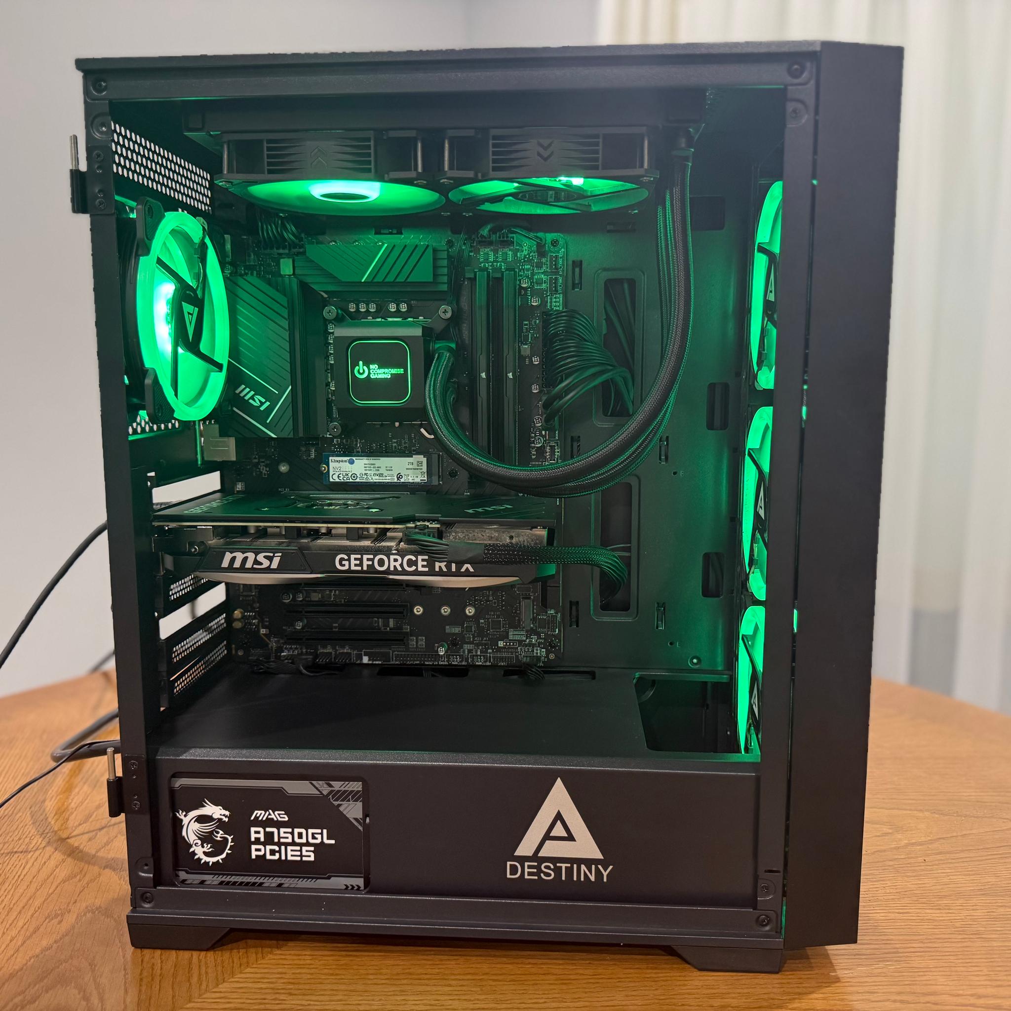 MSI RTX 4070 SUPER Gaming PC | i7-13700F | 32GB DDR5 | 2TB Kingston SSD | WiFi