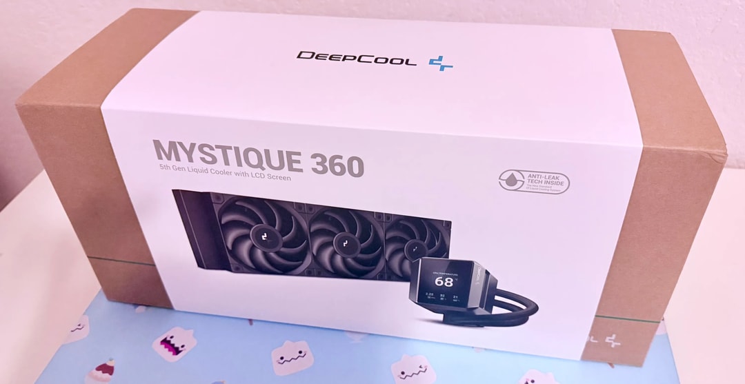 BNIB Mystique 360 5th Gen DeepCool Liquid Cooler (With LCD Screen) | Jawa