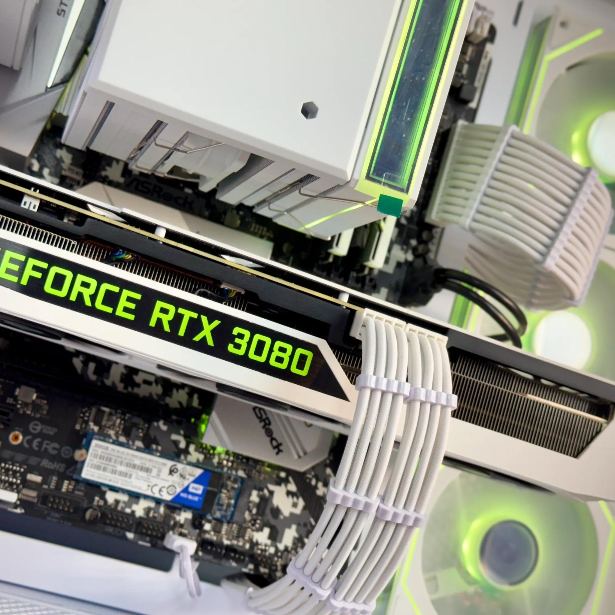 ❄️ SNOW - RTX 3080 Gaming PC ❄️