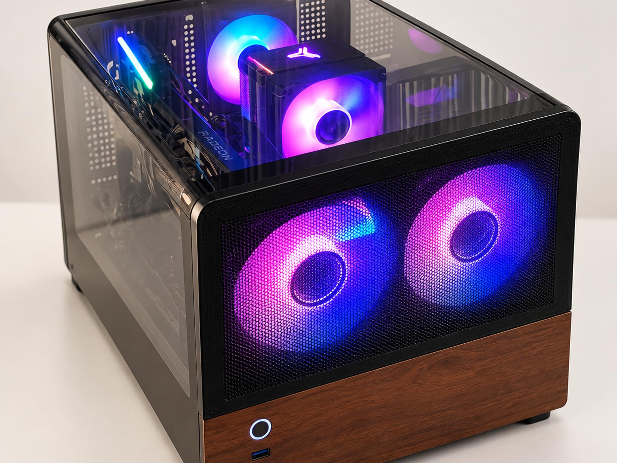 RX 9060 XT 16GB Compact 1440p Gaming PC | Ryzen 5 5600X3D | 32GB RAM | 1TB Total NVMe | Nikita Volt