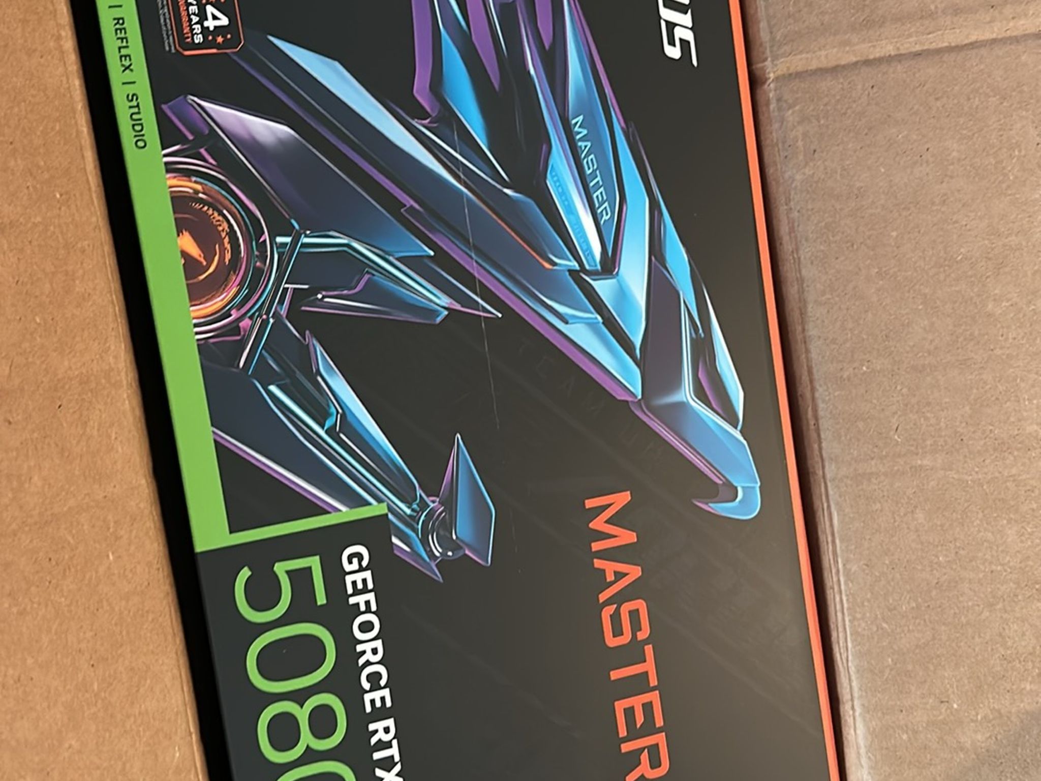GIGABYTE AORUS GeForce RTX 5080 MASTER 16G