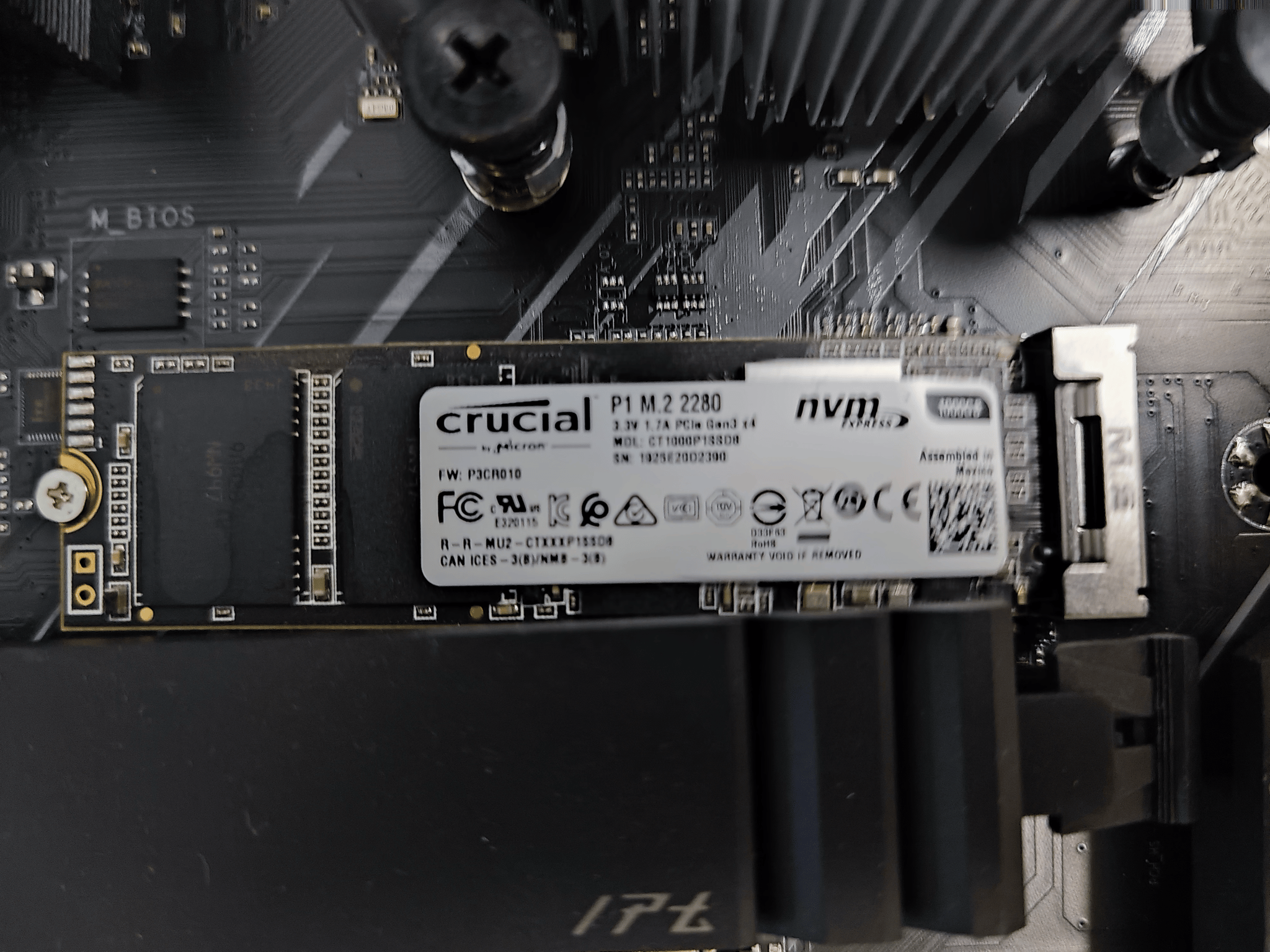 Asus B550 Aorus Elite | Ryzen 3600X | Crucial 1TB NVME Combo