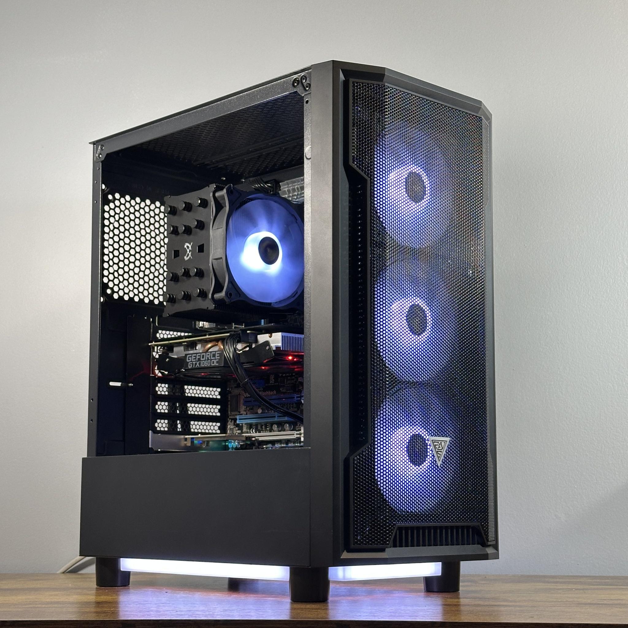 GTX 1060 6GB | Intel i7 3930K | 16GB DDR3 | 512GB SSD | Windows 10 | WIFI + BT | Custom Gaming PC