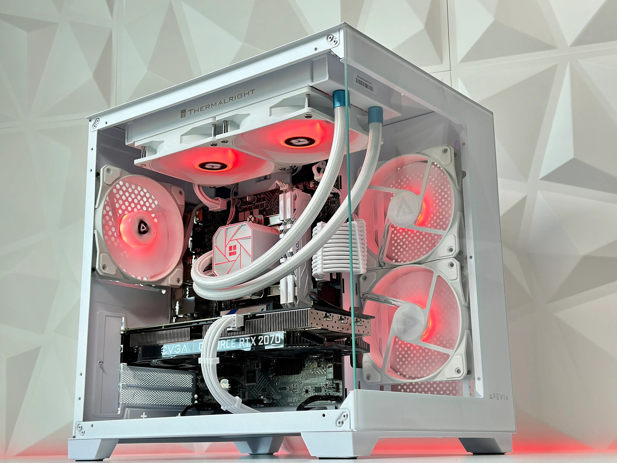 🐻‍❄️⛰️||Liquid Cooled Gaming PC❄️Nvidia RTX 2070 8GB❄️AMD Ryzen 5 3500X❄️16GB DDR4❄️512GB NVME