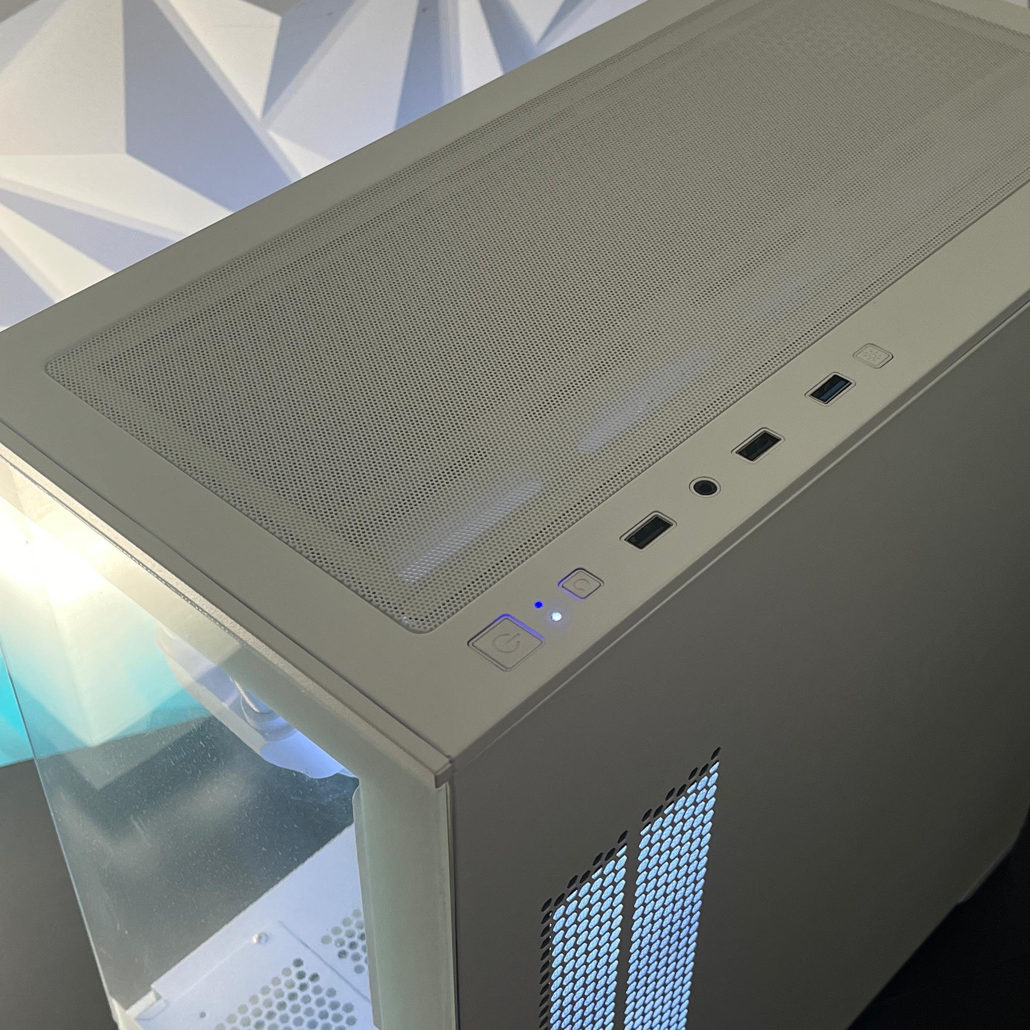 RTX 3060 Ti 8GB, Ryzen 5 4500, 32GB RAM 3200MHz | White RGB Gaming Computer/PC