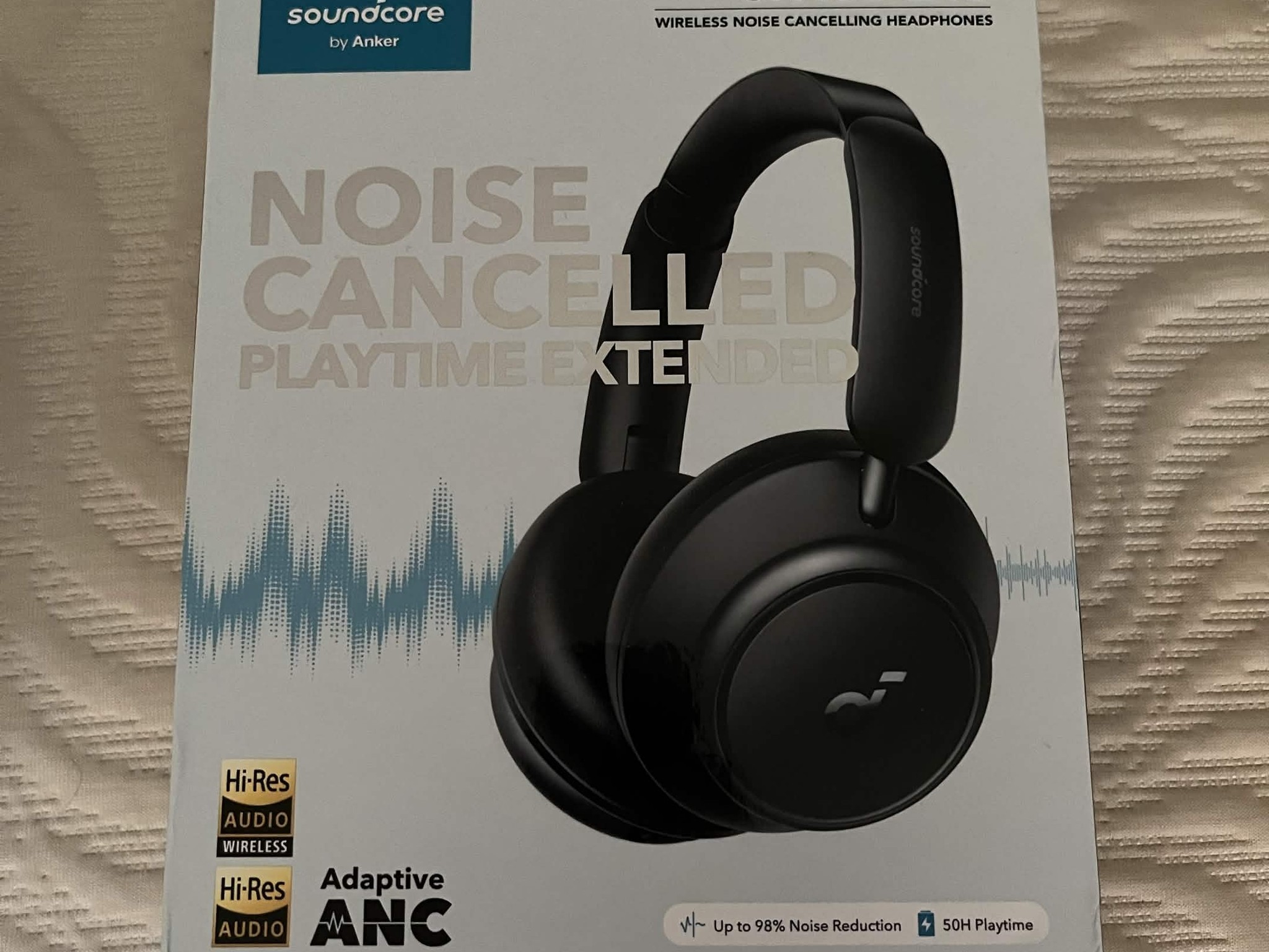 Soundcore Space Q45 ANC Headphones – 50H Battery, LDAC, Bluetooth 5.3
