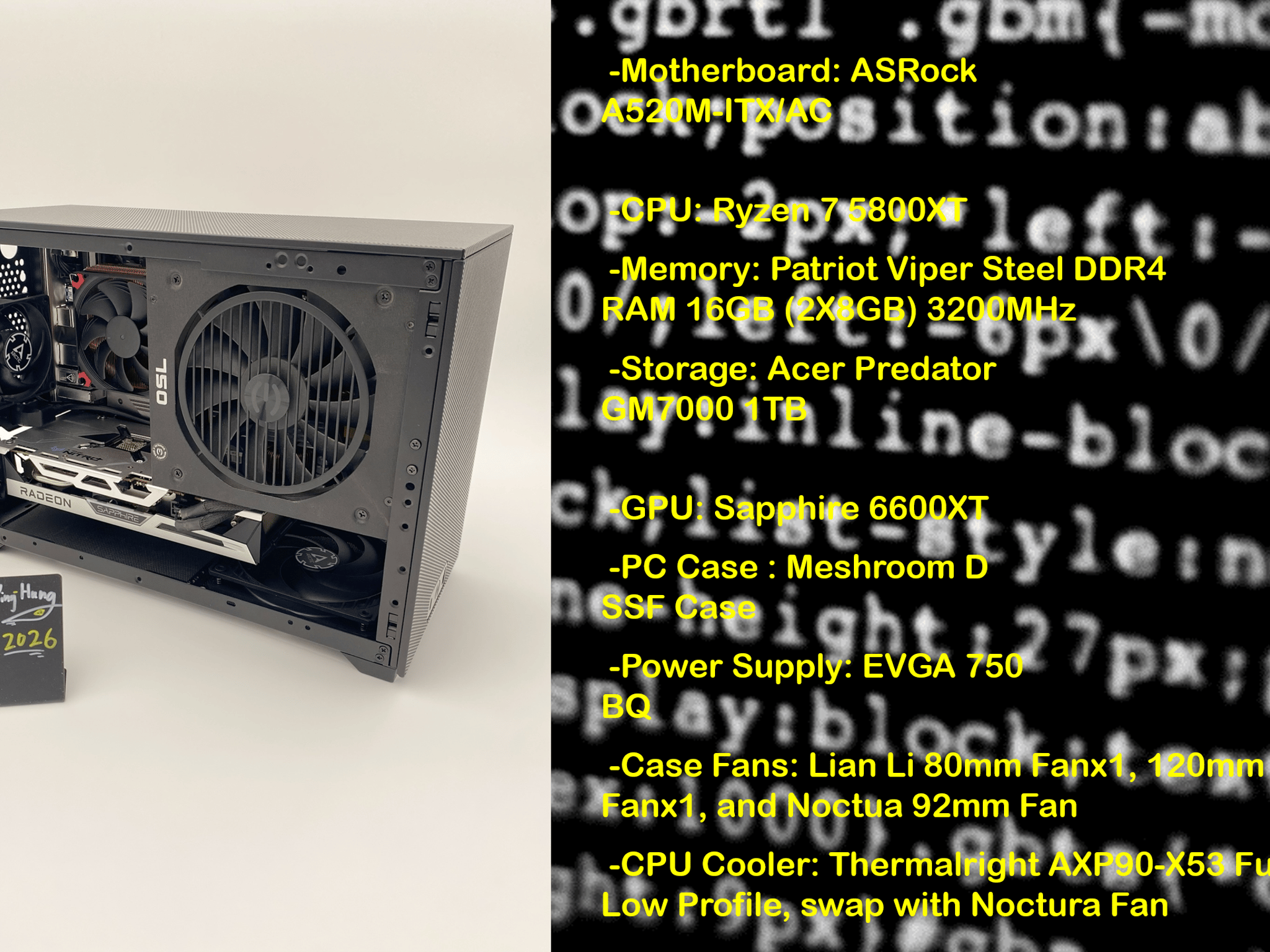 " Better Than Steam machine?" | 5800XT | 6600XT | DDR4 16GB | 1TB Storage