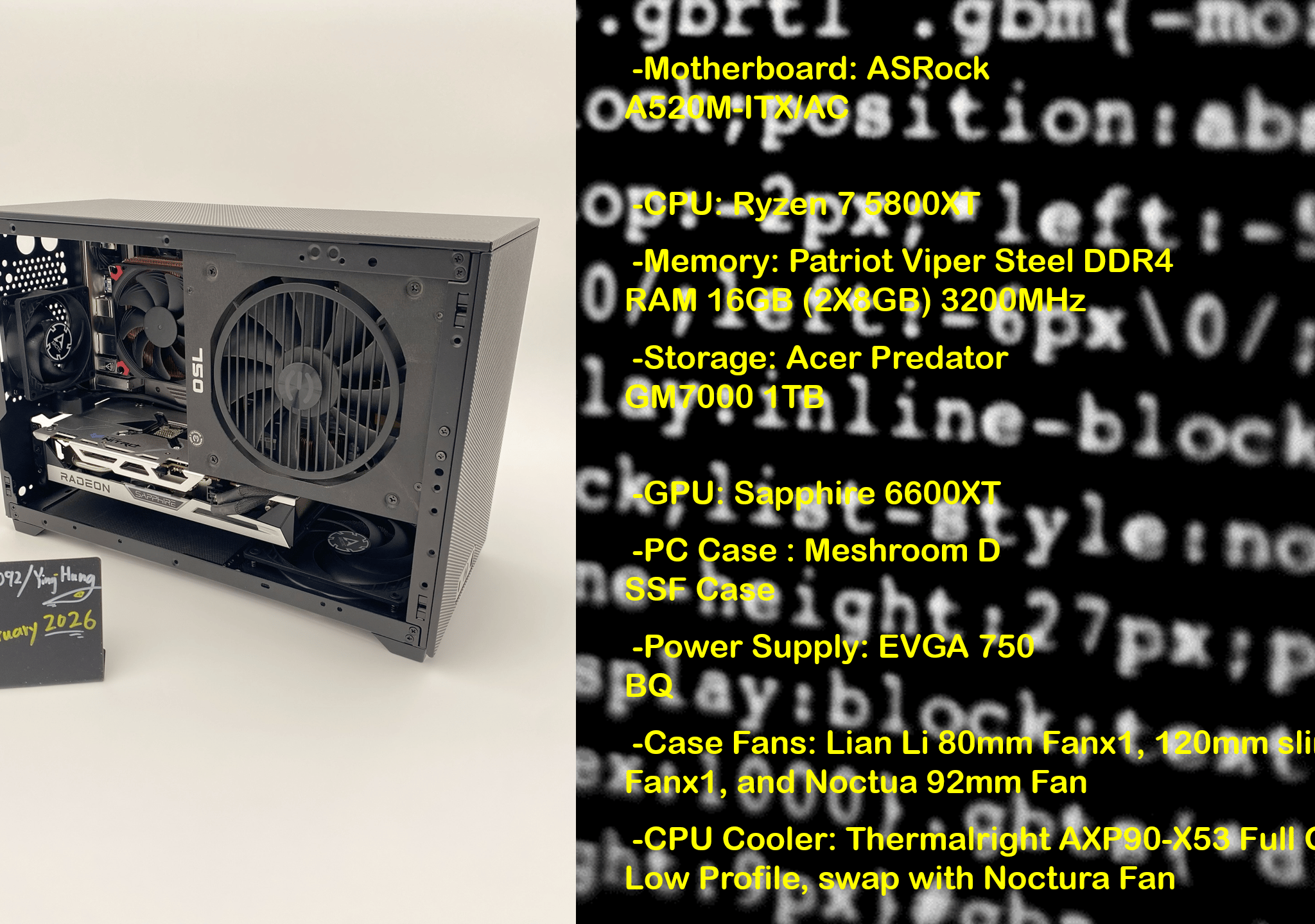 " Better Than Steam machine?" | 5800XT | 6600XT | DDR4 16GB | 1TB Storage