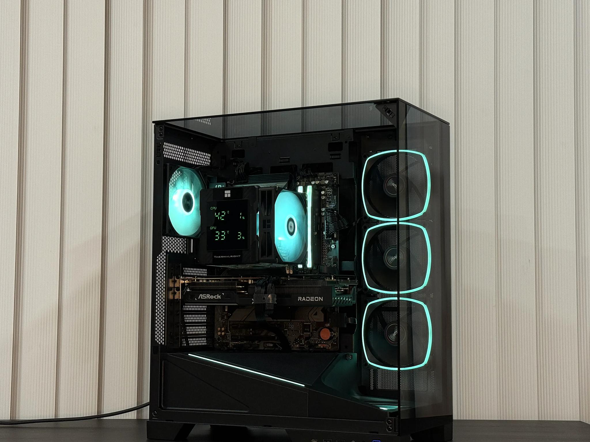 Gaming PC - RX 9070 | Ryzen 7 - 7700x | 32 GB DDR5 | 2 TB SSD | 750w Gold PSU