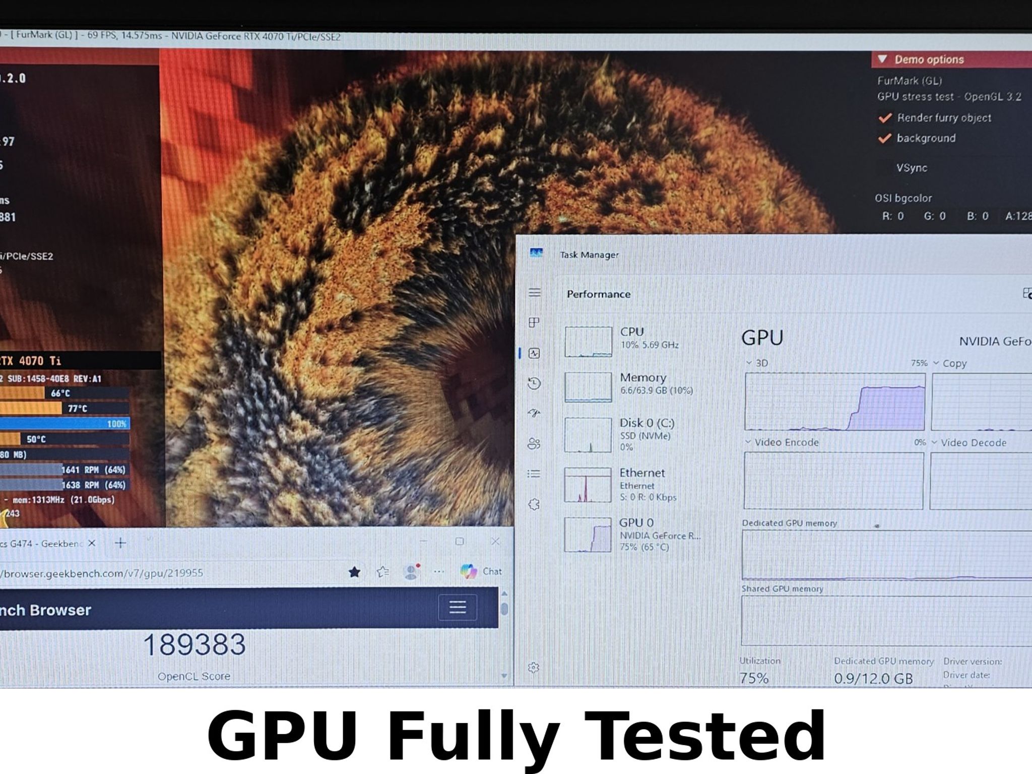 RTX 4070 Ti Gigabyte 12GB