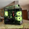 Black Gaming PC | RX 6600XT 8GB | INTEL 7-8700 | 16GB RAM | 500GB NVME SSD | Wi-Fi + Bluetooth Pcie