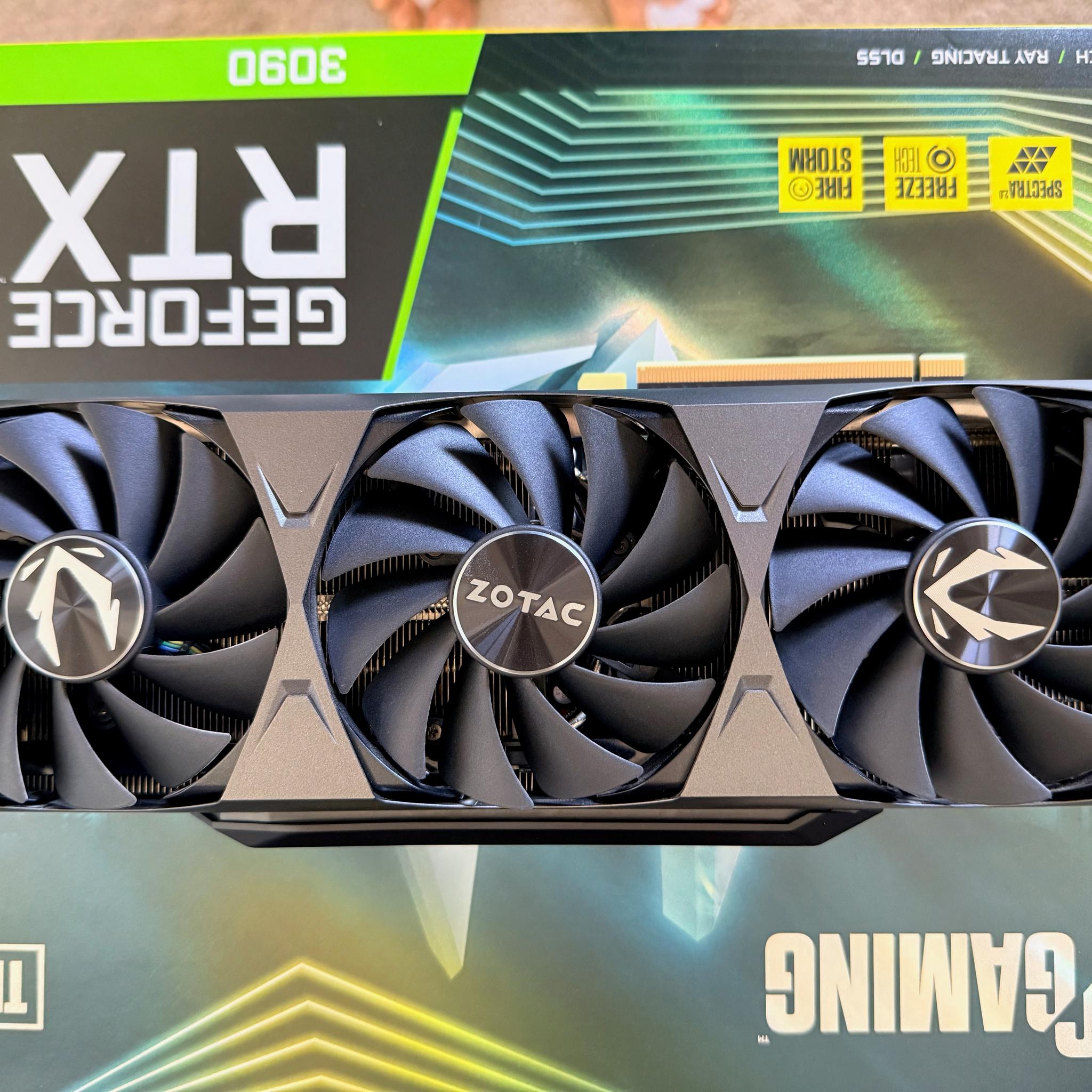 Zotac RTX 3090 Trinity OC 24GB - Used, Excellent Condition