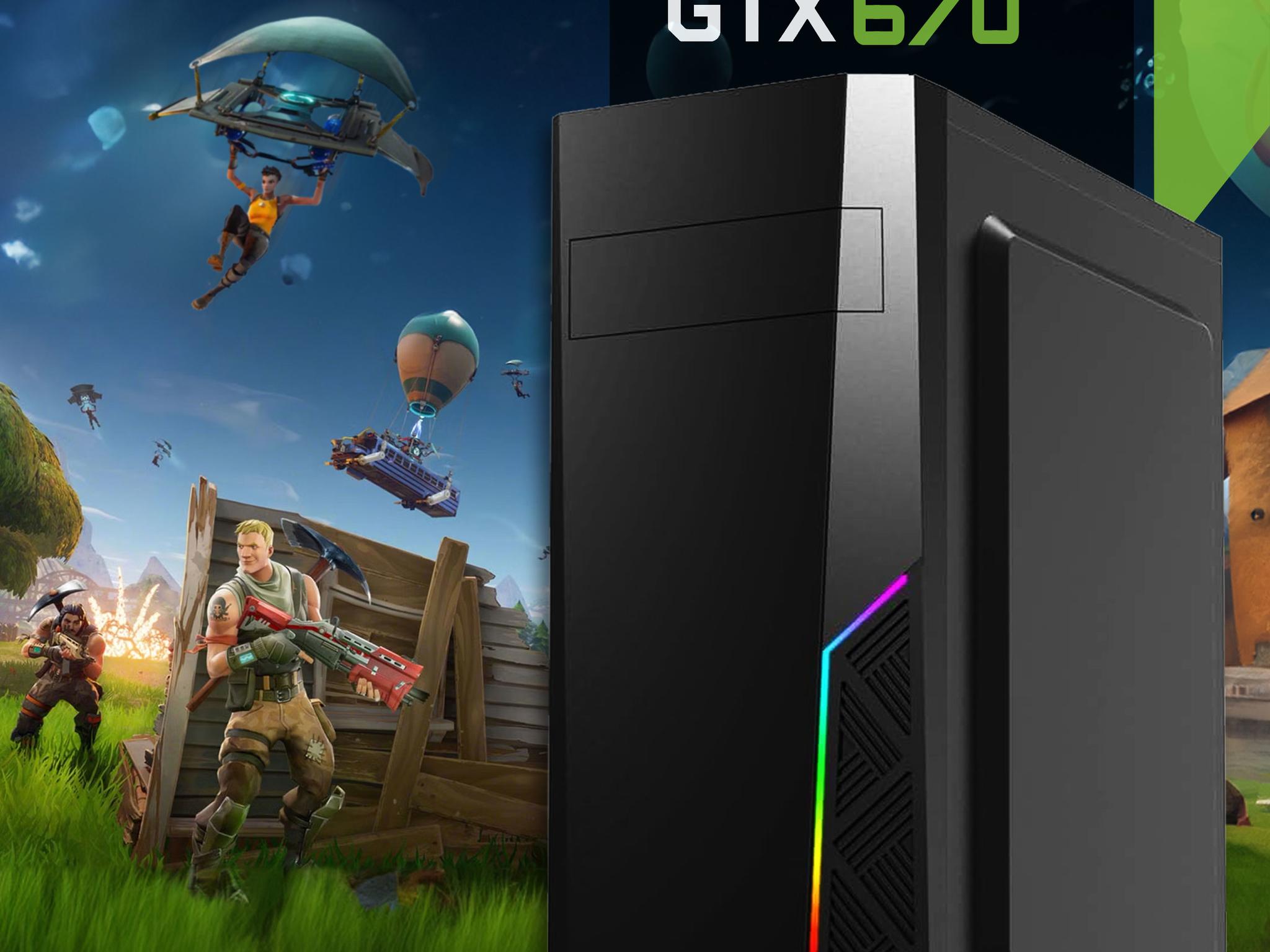 💰 Budget Gaming PC! | GEFORCE GTX 670, INTEL 8-CORE CPU, 16GB RAM, 128GB M.2 + 320GB HDD, WIFI & BT